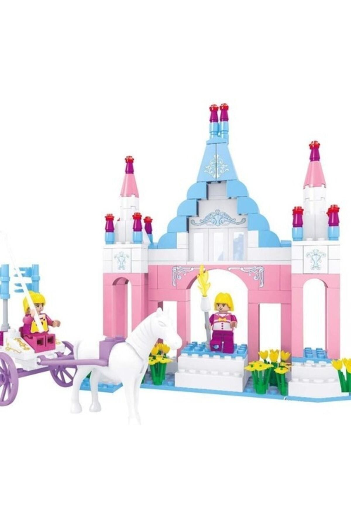 Genel Markalar Oyuncak Fairyland Lego Şato Ve Arabalı At 245 Parça Yapım Seti