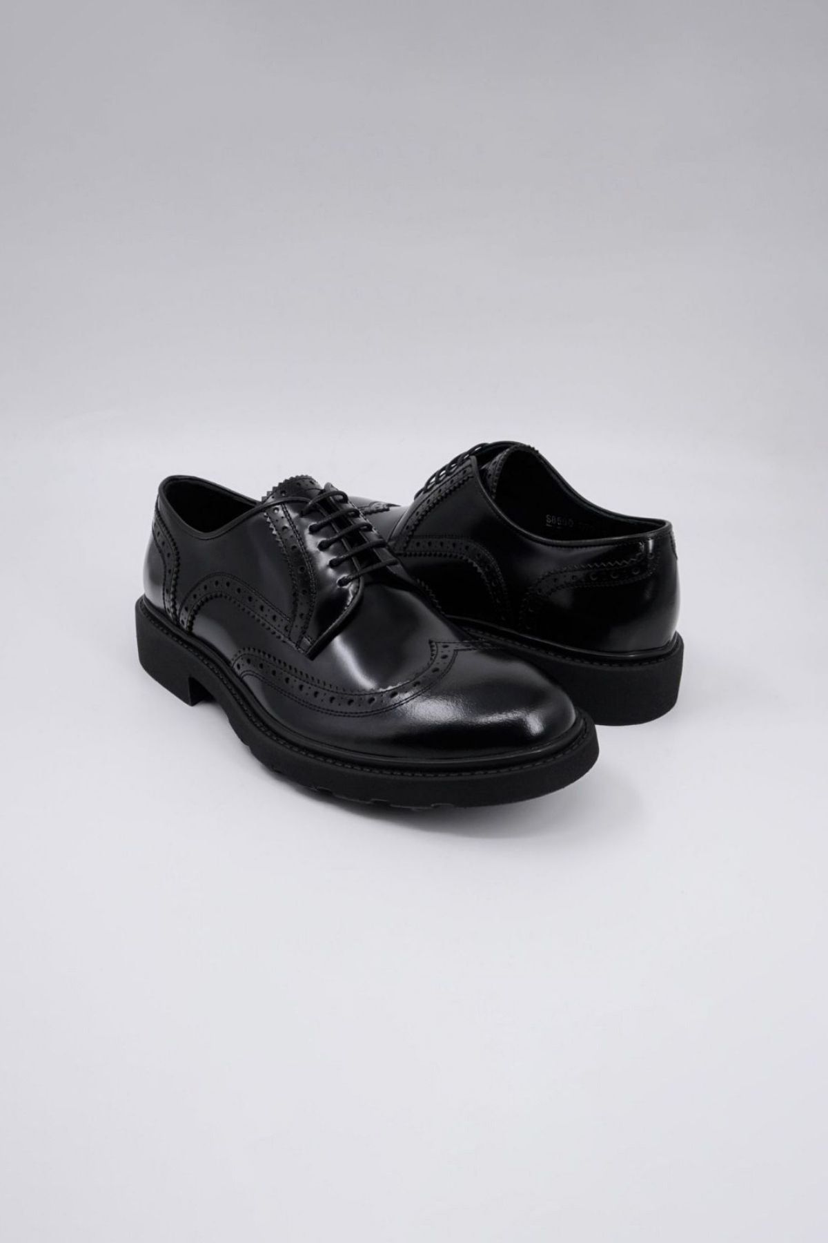 Trust Shoes Siyah Zımbalı Erkek Casual Ayakkabı