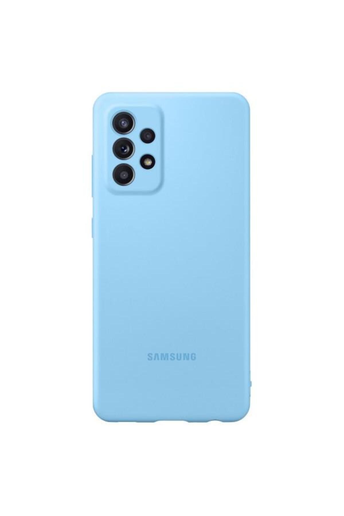 Samsung Galaxy A52 Slim Kılıf Mavi Ef-pa525tlegww