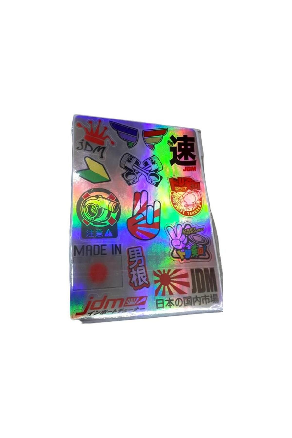 Monero JDM Hologram Sticker Seti 24*18 cm