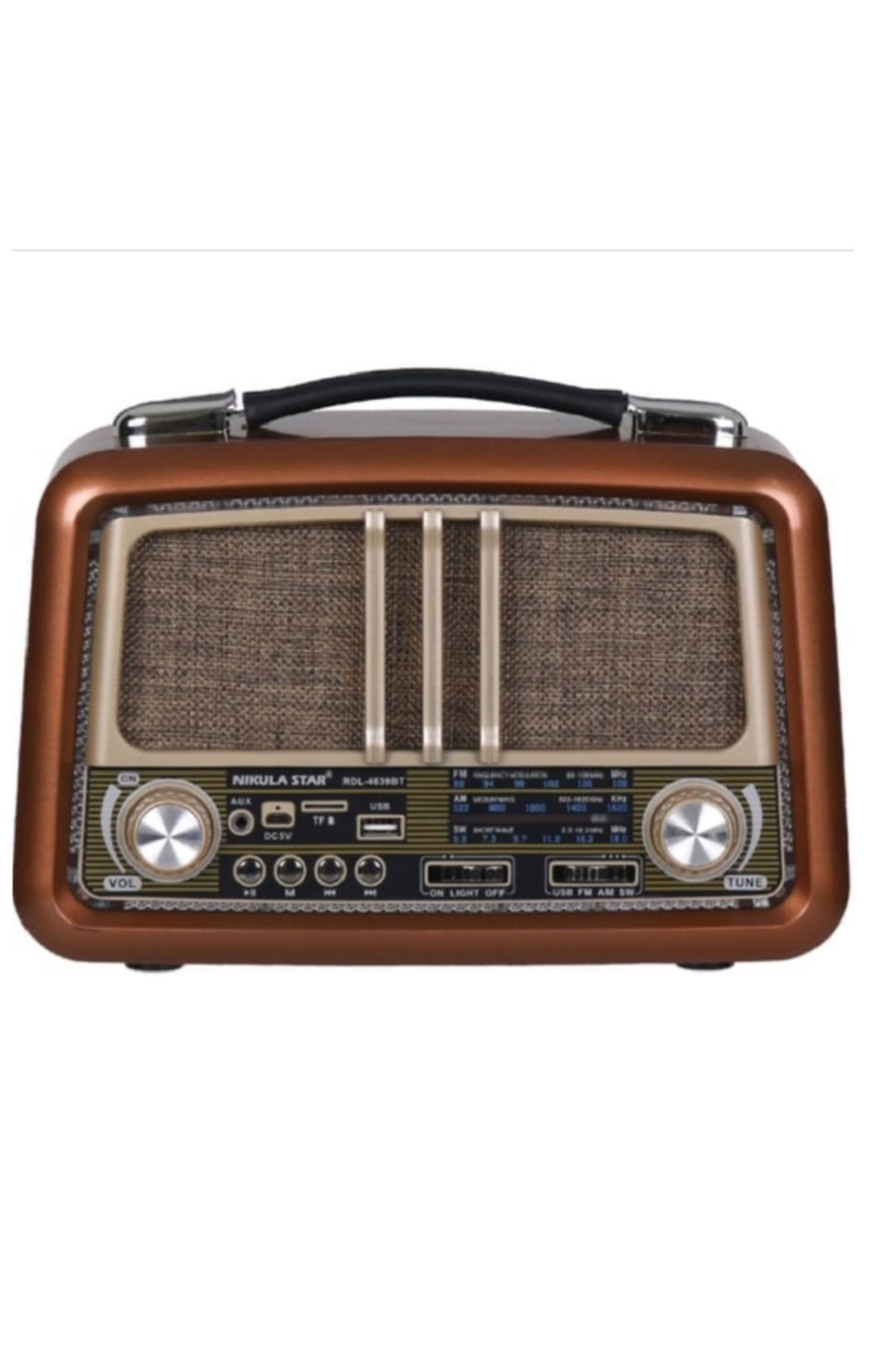 Nikula Star STAR RDL-4639BT Bluetooth Kablosuz Nostalji Radyo
