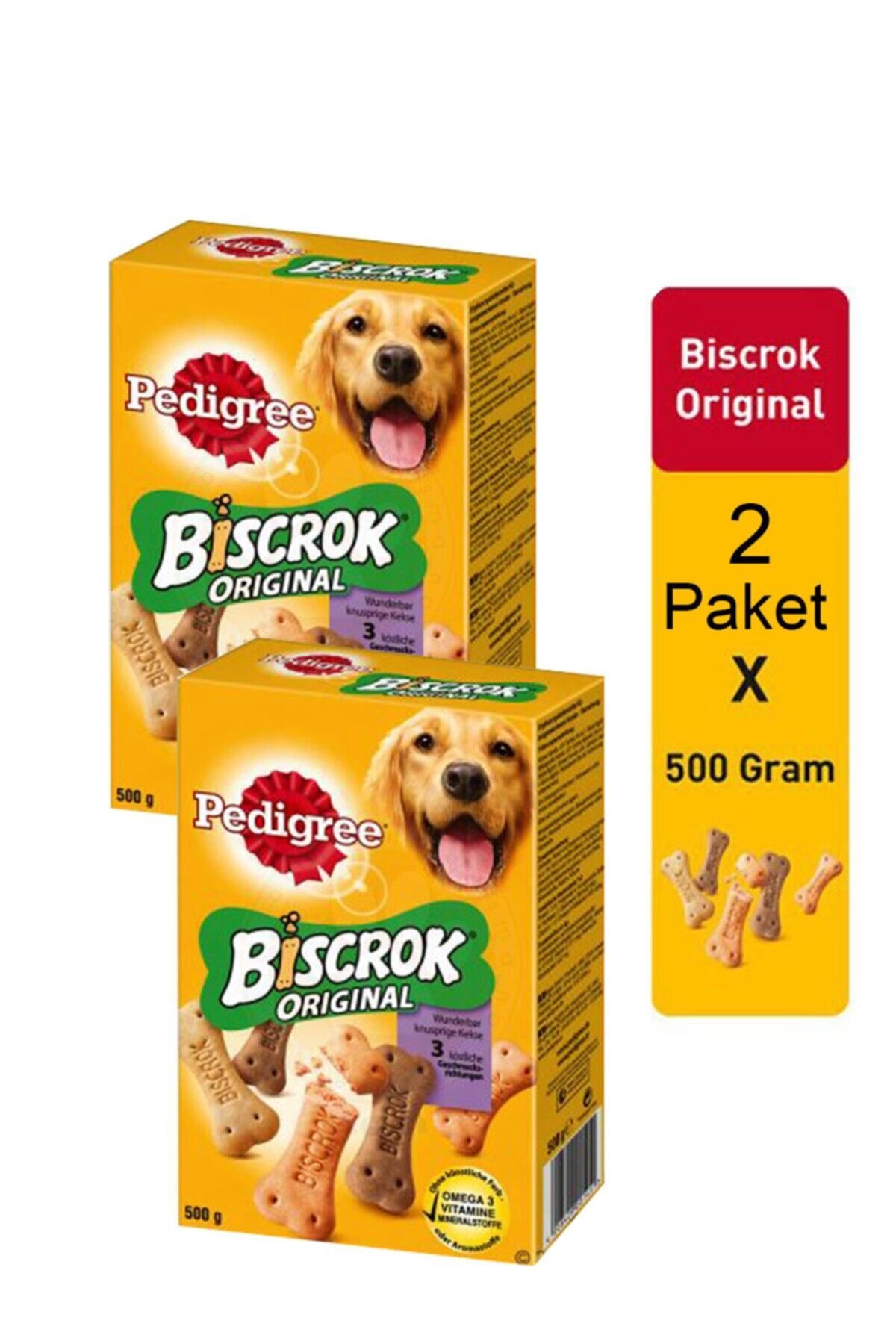 Pedigree Biscrok 500 Gr Köpek Ödül Bisküvi 2 Paket