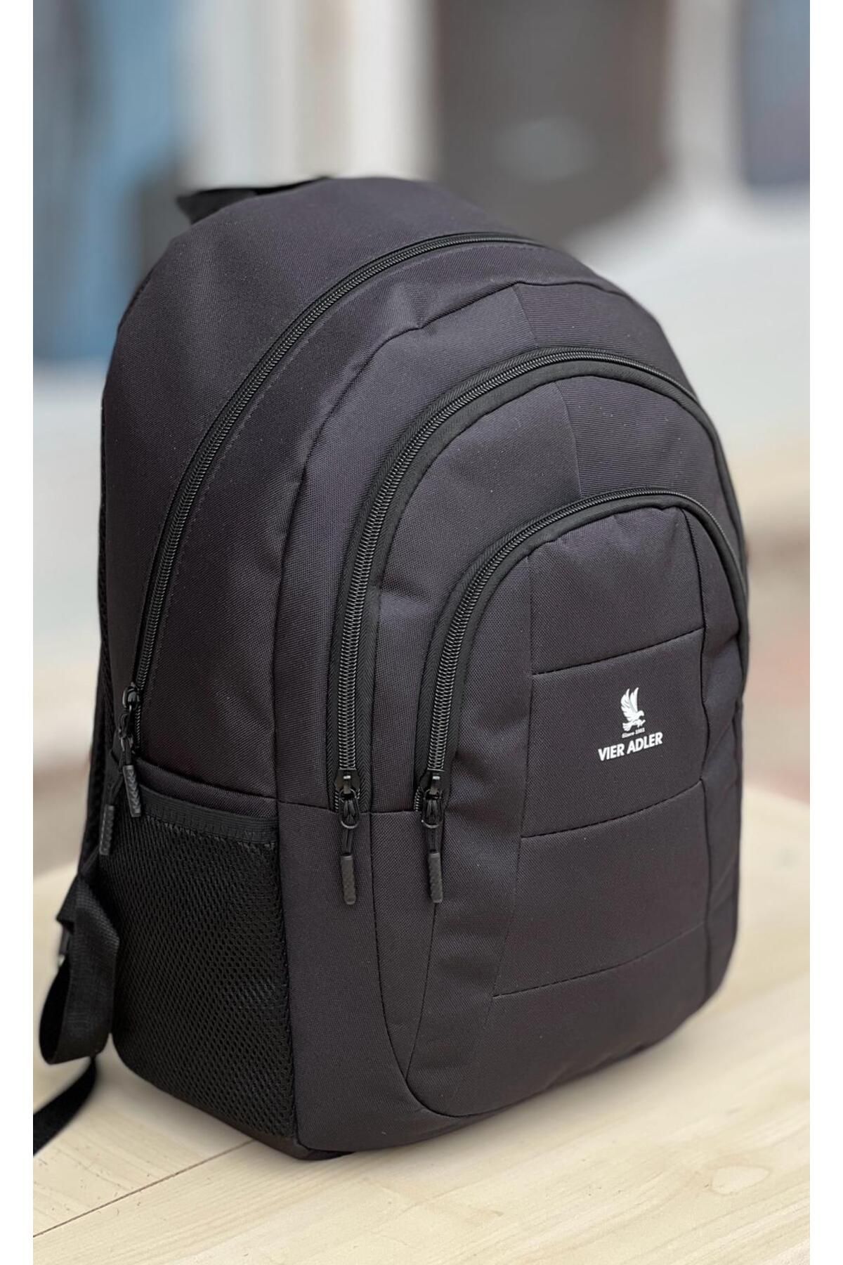 Vier Adler Laptop Bölmeli Sırt çantası Okul çantası Günlük çanta