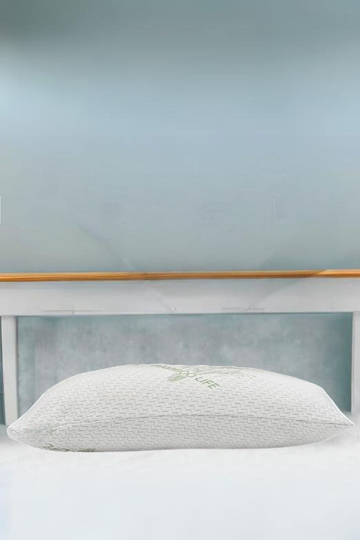 Viselia Visco Yastık Bambu Yastık Terletmeyen Yastık Sert Yastık 1 Adet 50x70