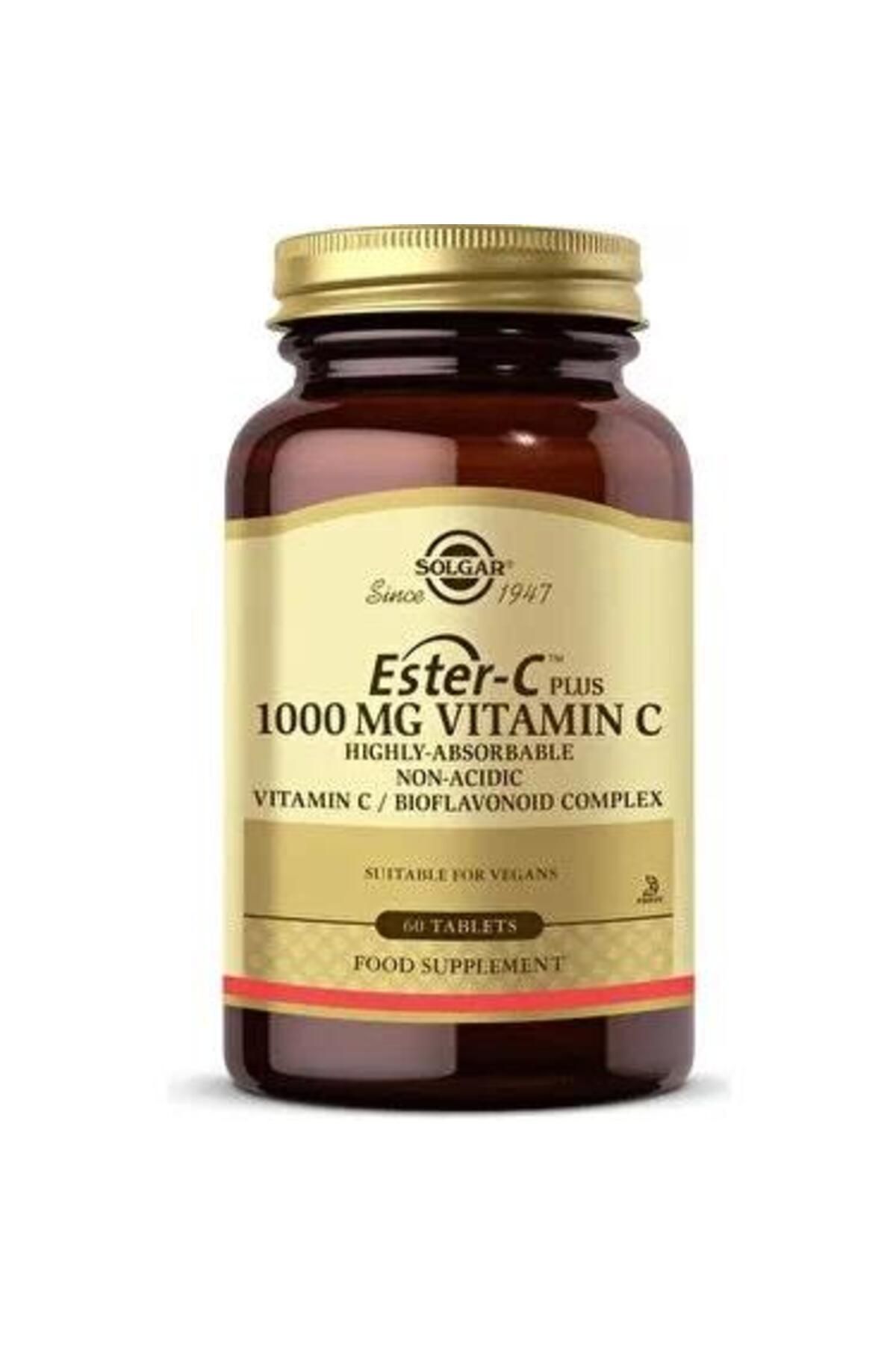 Solgar Ester C Plus 1000 Mg Vitamin C 60 Tablet