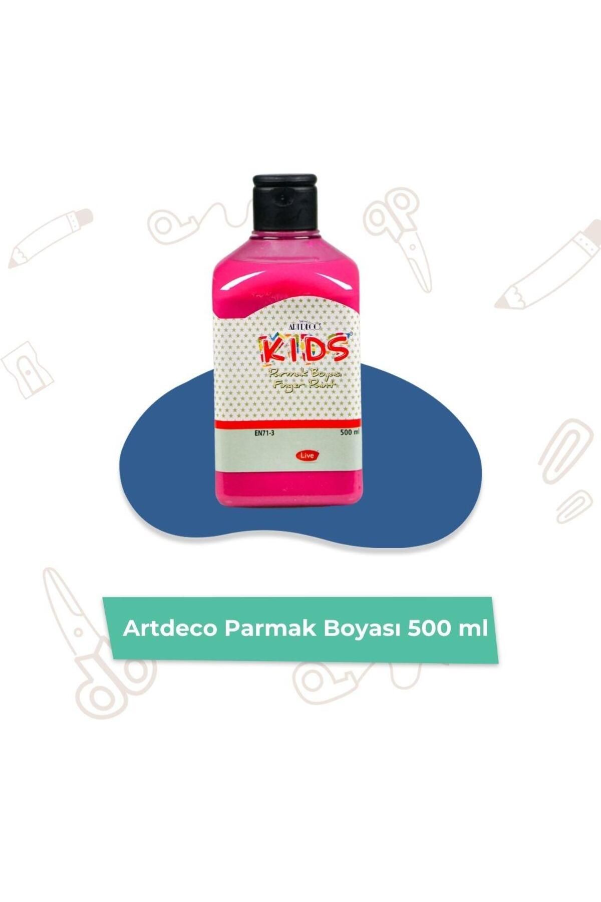 Artdeco Kids Parmak Boyası 500 ml En71-3 (PEMBE)