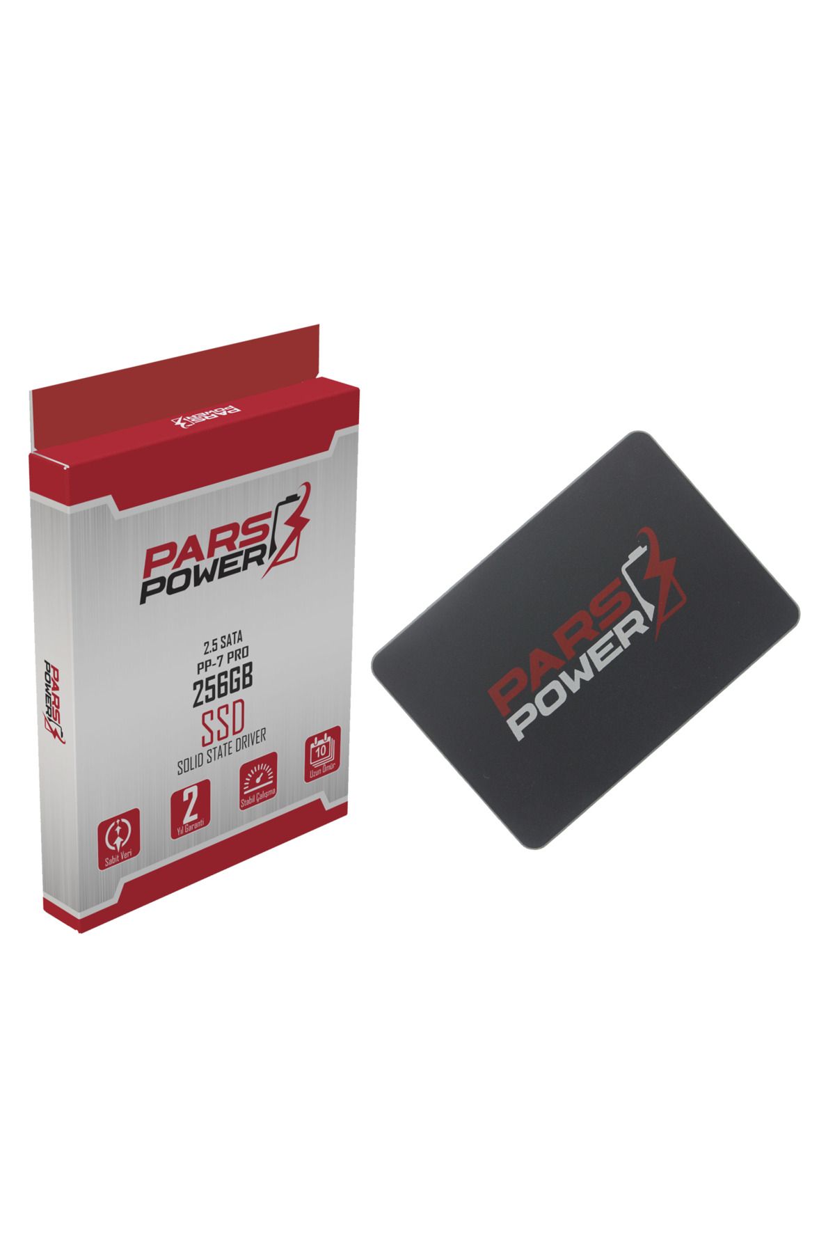 ParsPower PARS POWER 2.5" PP-7 PRO 256 GB 3D Nand (500/480) SATA 3.0 SSD