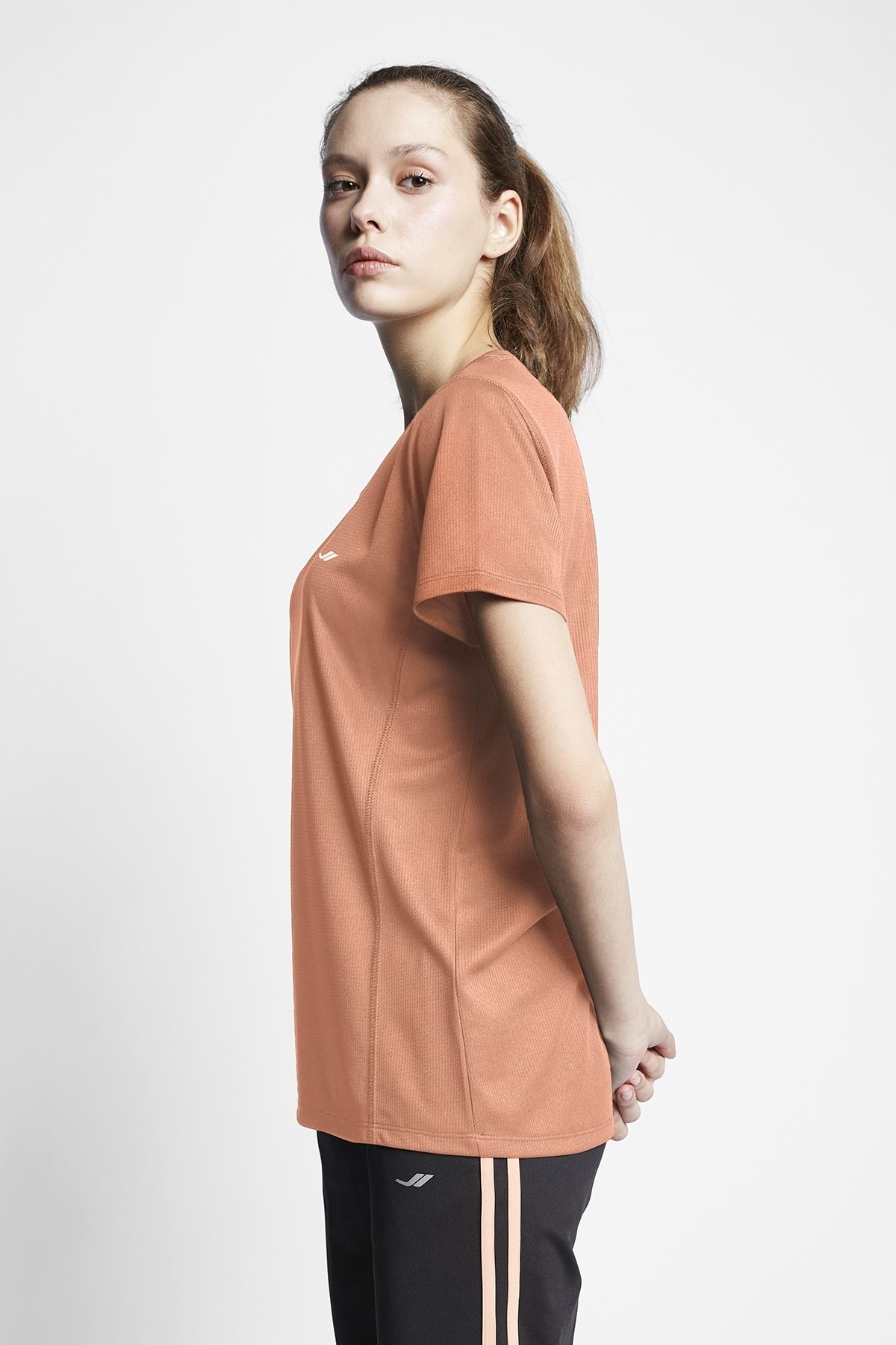 Lescon Kadın Kısa Kollu T-shirt 23s-2204-23b