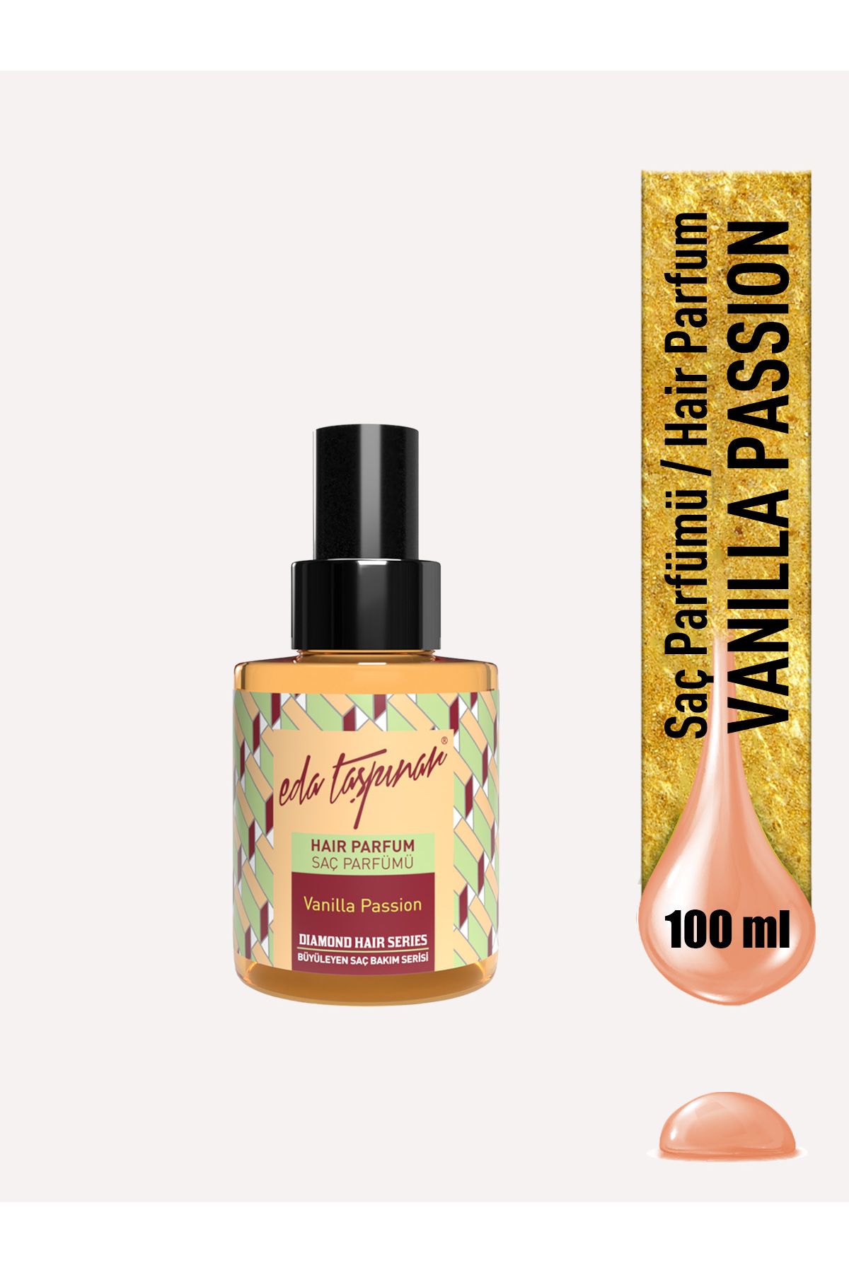 Eda Taşpınar Vanilla Passion Saç Parfümü - 100 ml (EGX82)