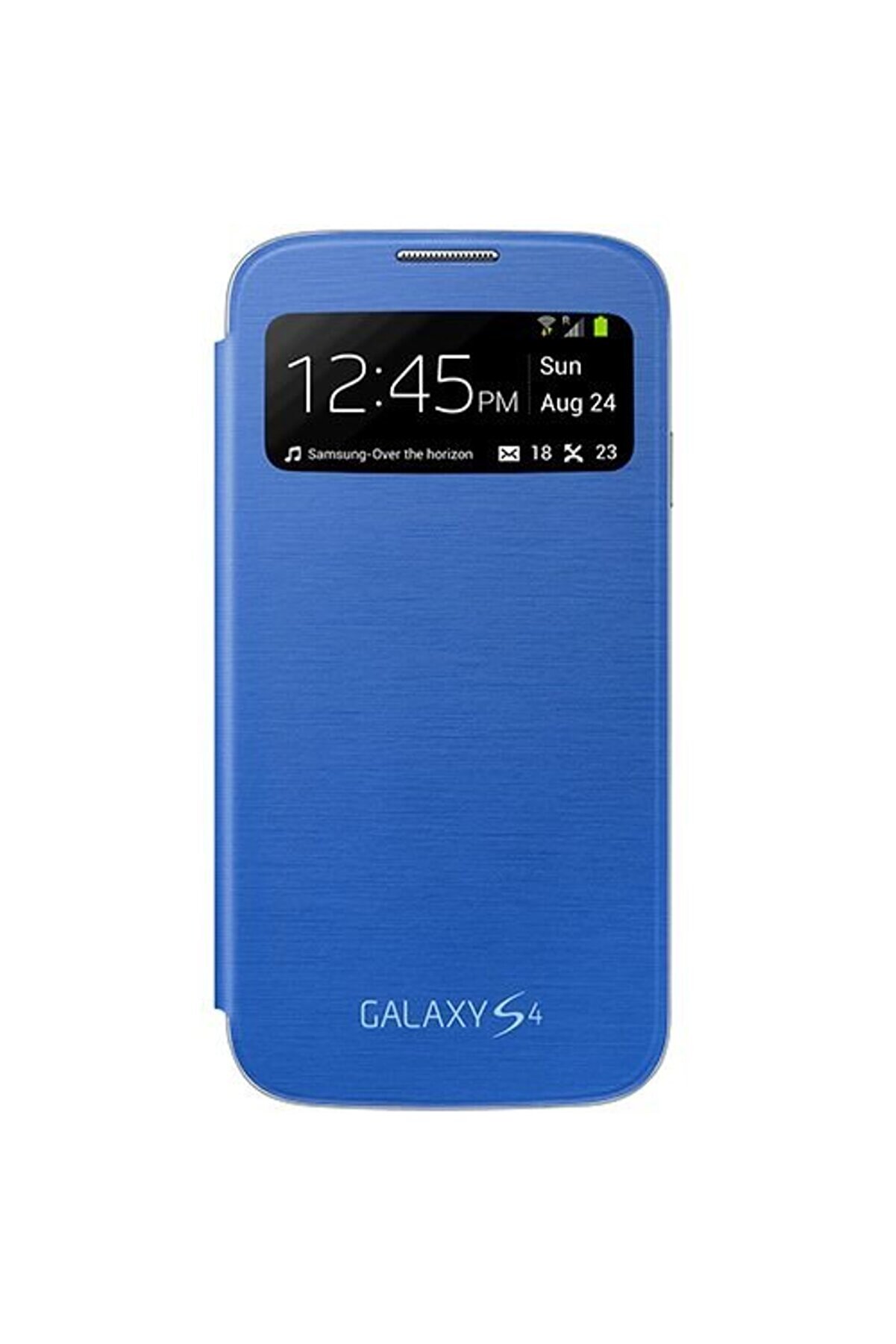 Samsung Galaxy S4 I9500 S View Cover Kılıf Mavi Ef-ci950bcegww