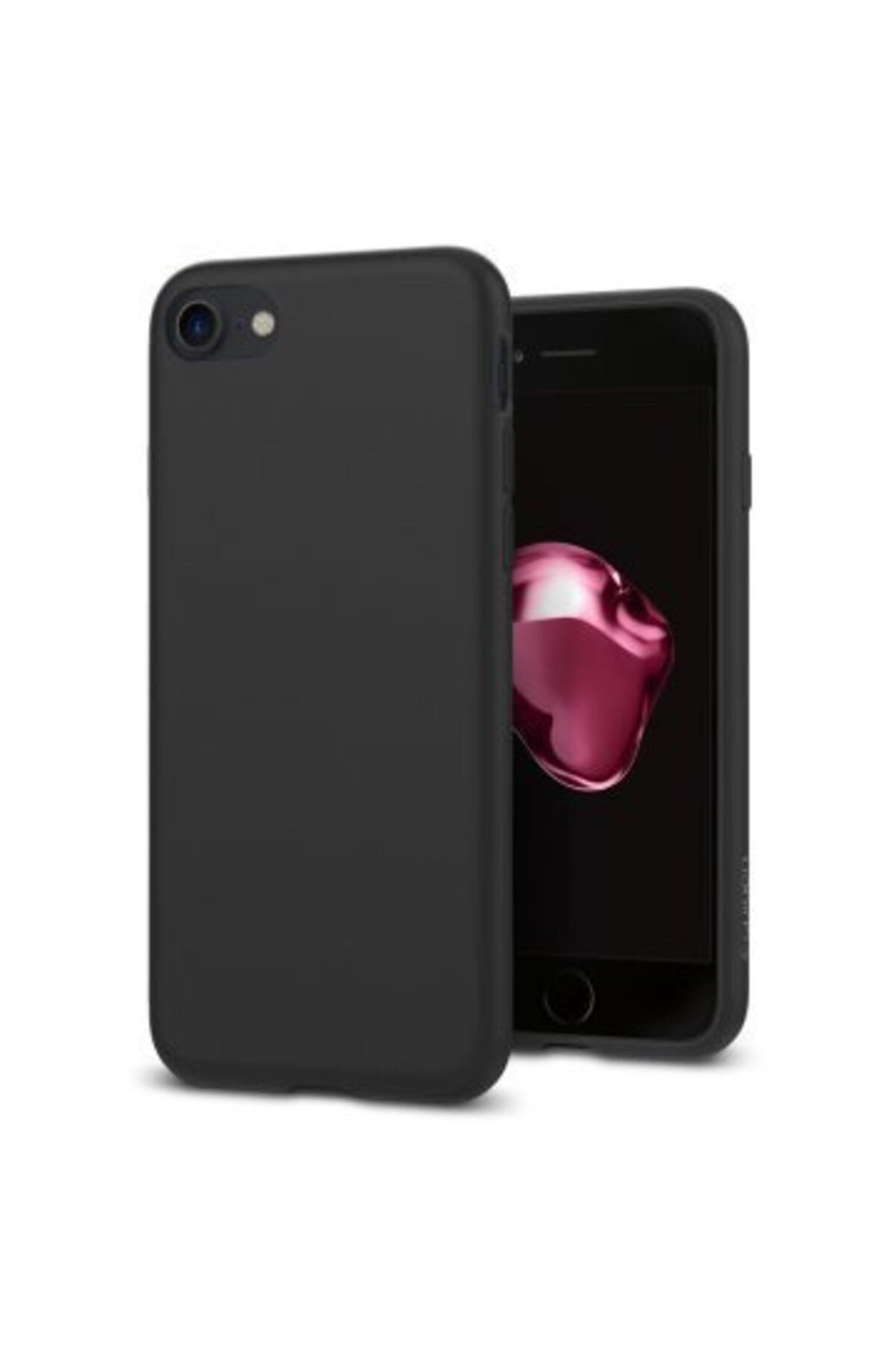 Spigen Iphone 7/8 Kılıf Liquid Crystal 4 Tarafı Kapalı Black