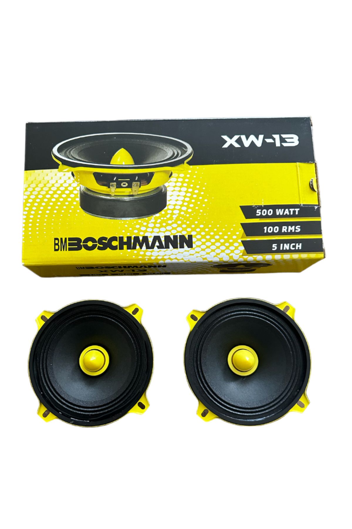 Bm Audio Boschmann Bm-13c 13cm 400w 80 Rms Amfı Uyumlu Prof Midrange 2adet