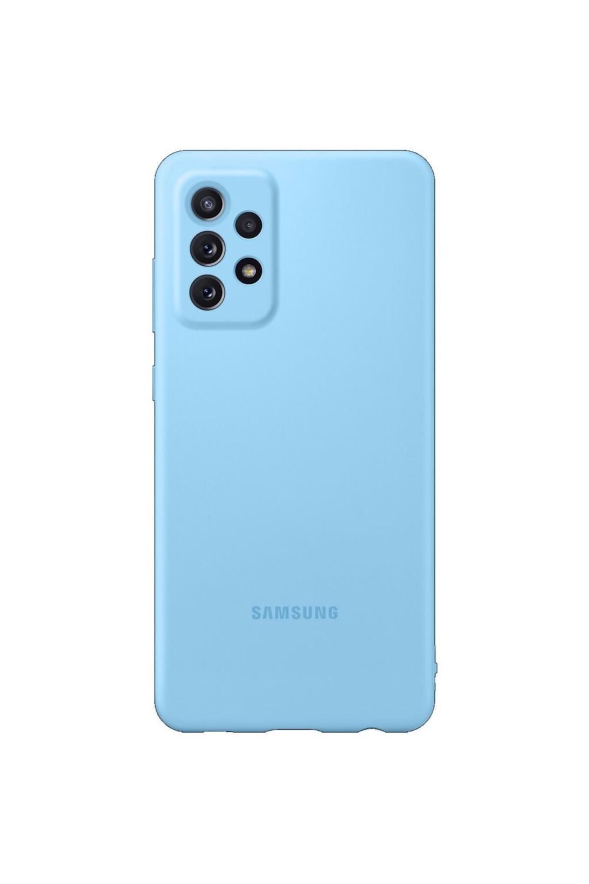 Samsung Galaxy A72 Slim Kılıf Mavi Ef-pa725tlegww