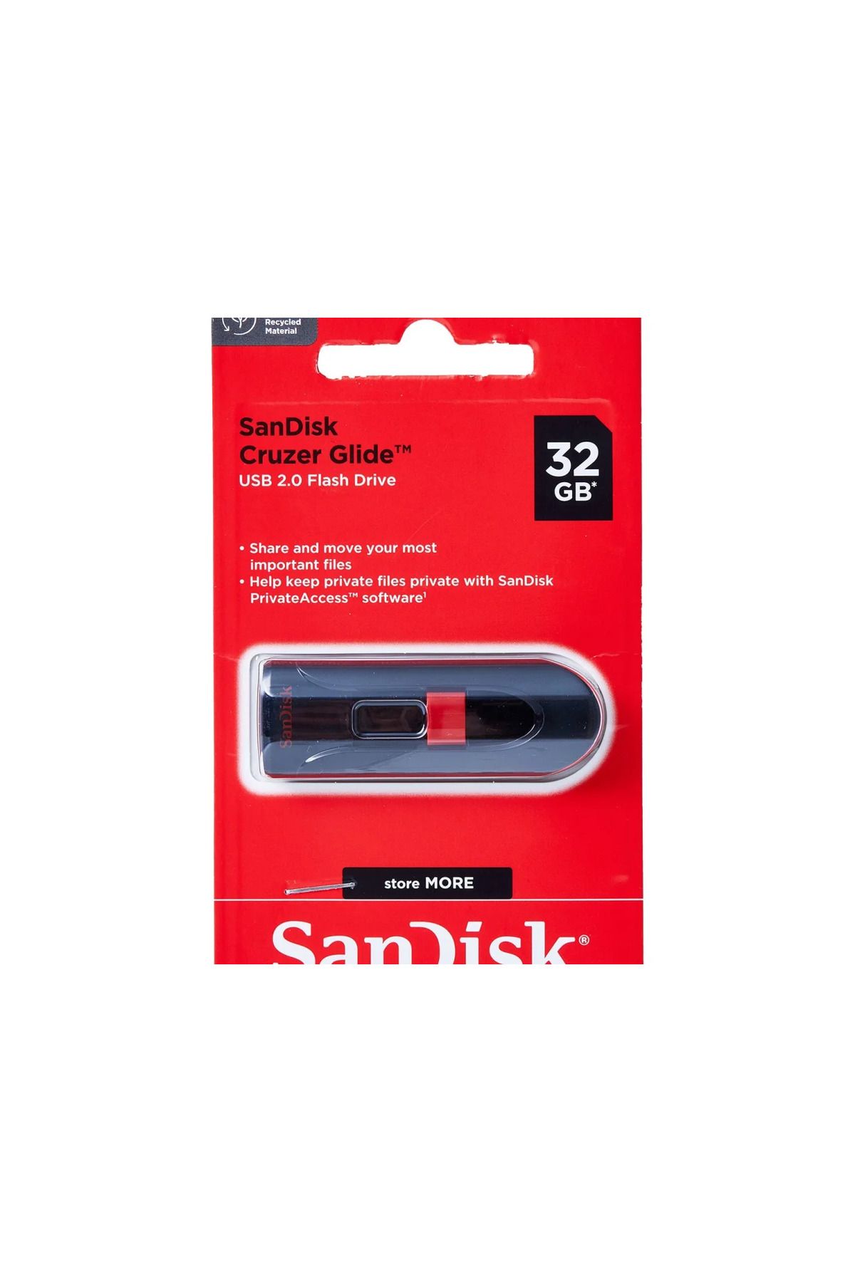 Sandisk 32 GB Cruzer Glide Sdcz60-032g-b35 USB Bellek