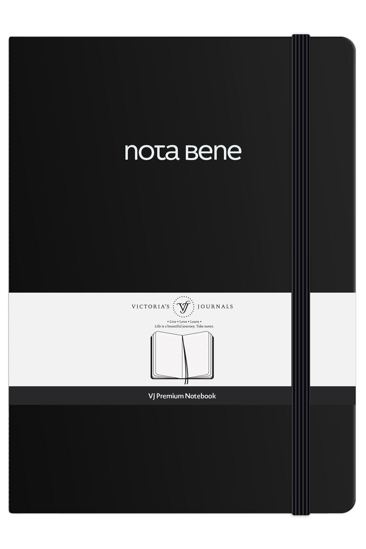 Victoria's Journals Nota Bene Premium Sert Kapak Defter, 14.8x21, Çizgili