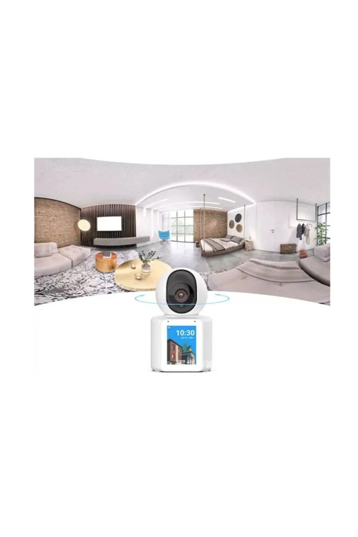 Blic LCD Ekranlı Görüntülü Konuşma Uzaktan İzleme Bebek Odası Kamerası Akıllı 1080P İP Güvenlik Kamera