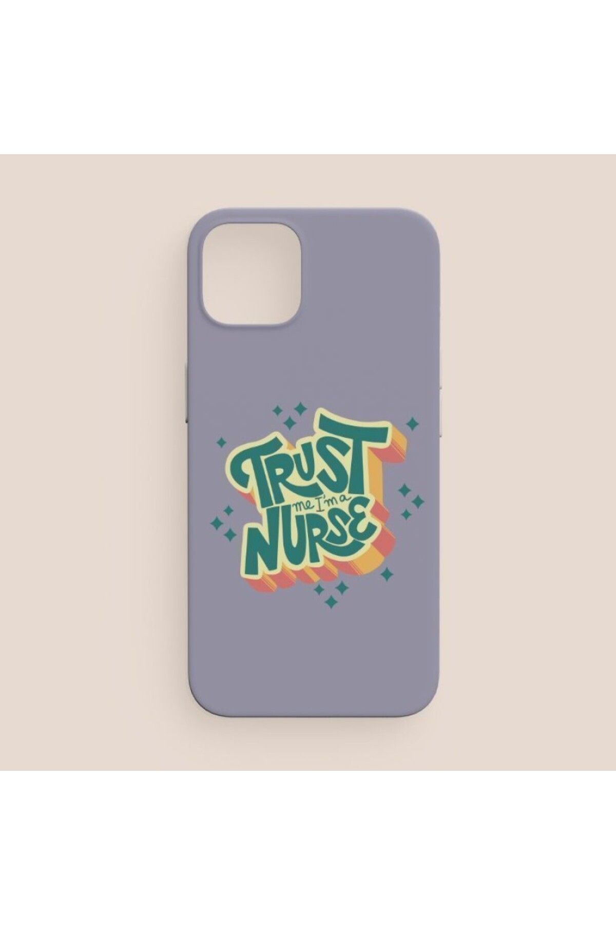MoonArtica Trust Me I am a Nurse Yazılı iPhone 12 Telefon Kılıfı
