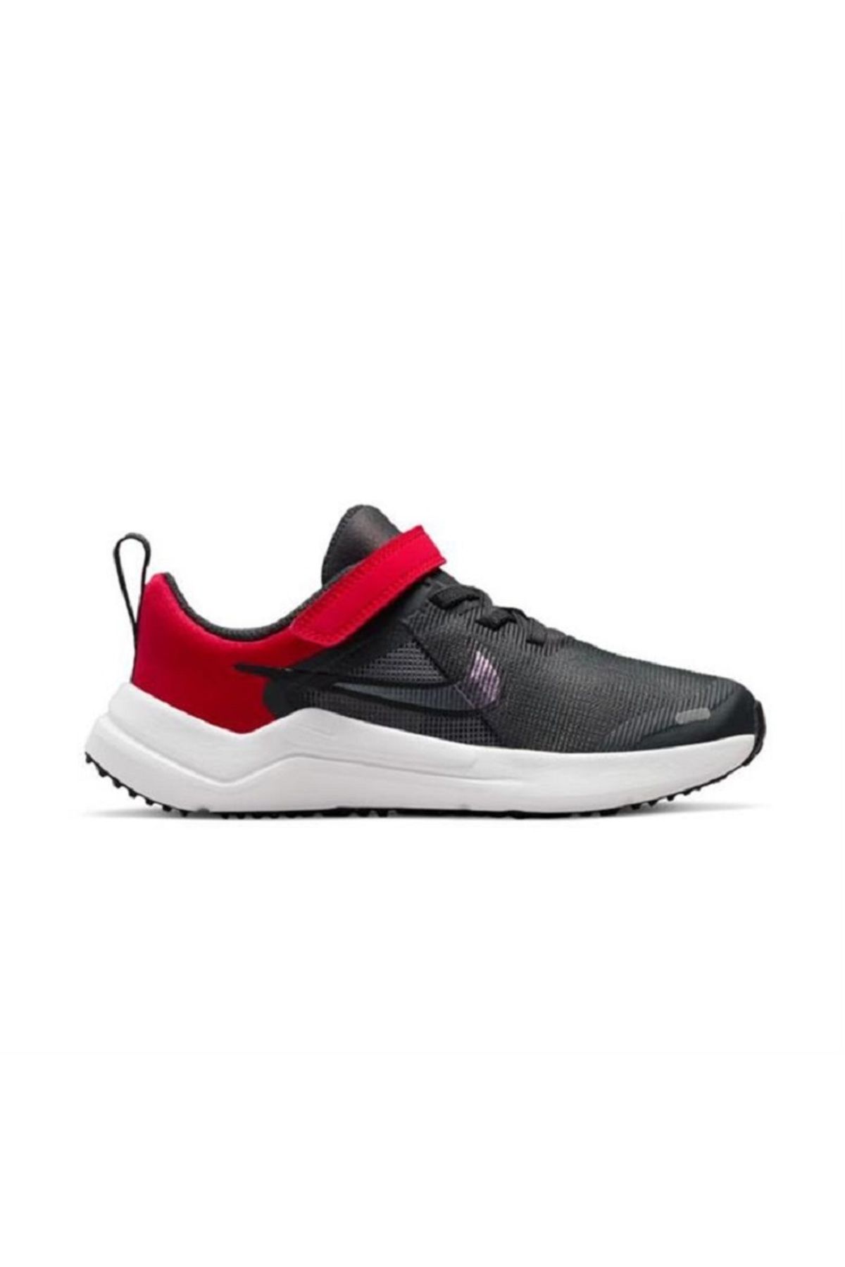Nike Erkek Çocuk Siyah-Kırmızı Yürüyüş Ayakkabısı Bantlı DM4193-001 (34 NUMARA-İÇ ÖLÇÜ 21,5 CM)