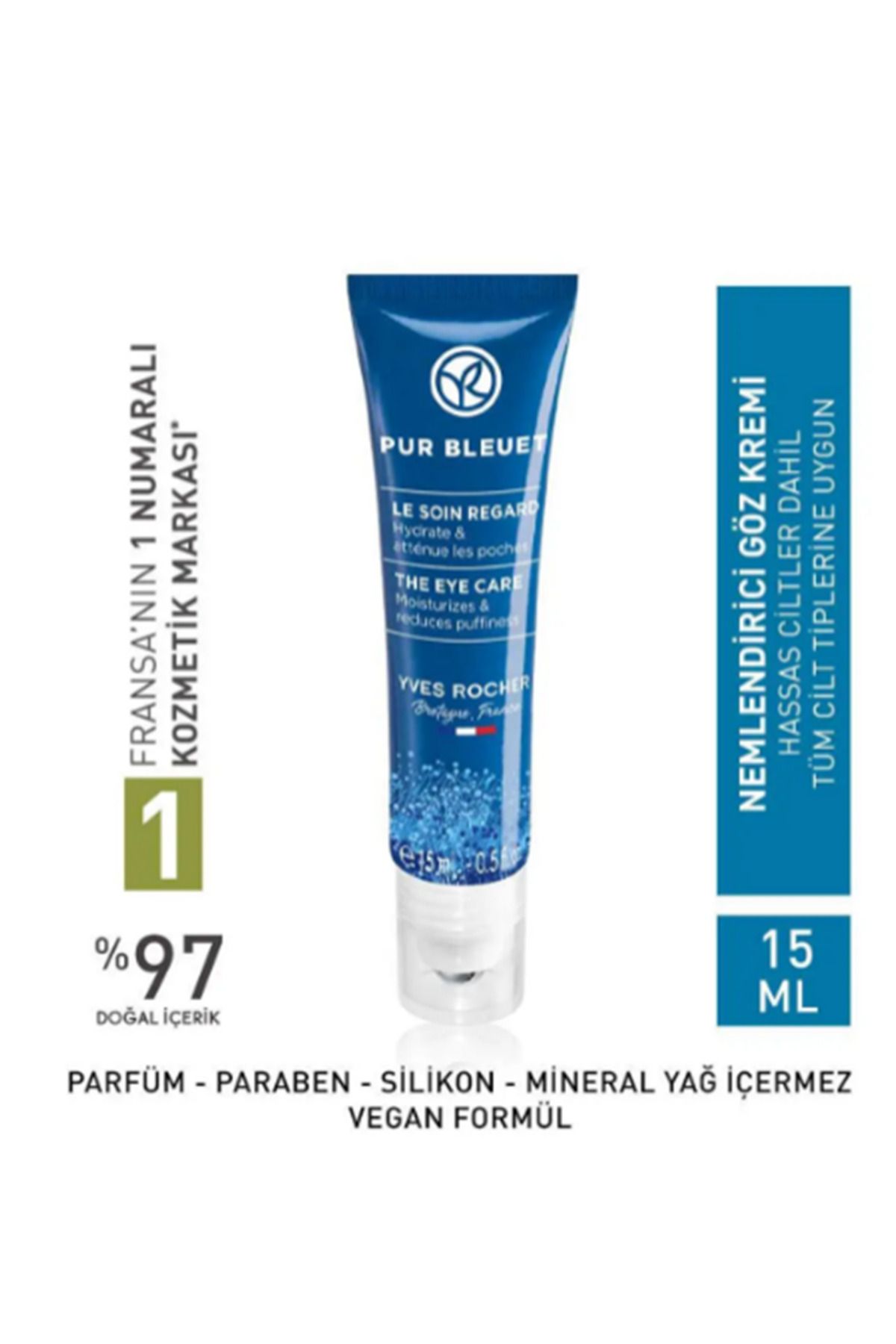 Yves Rocher Göz Serumu - Tüm Ciltler / Pur Bleuet 15ml