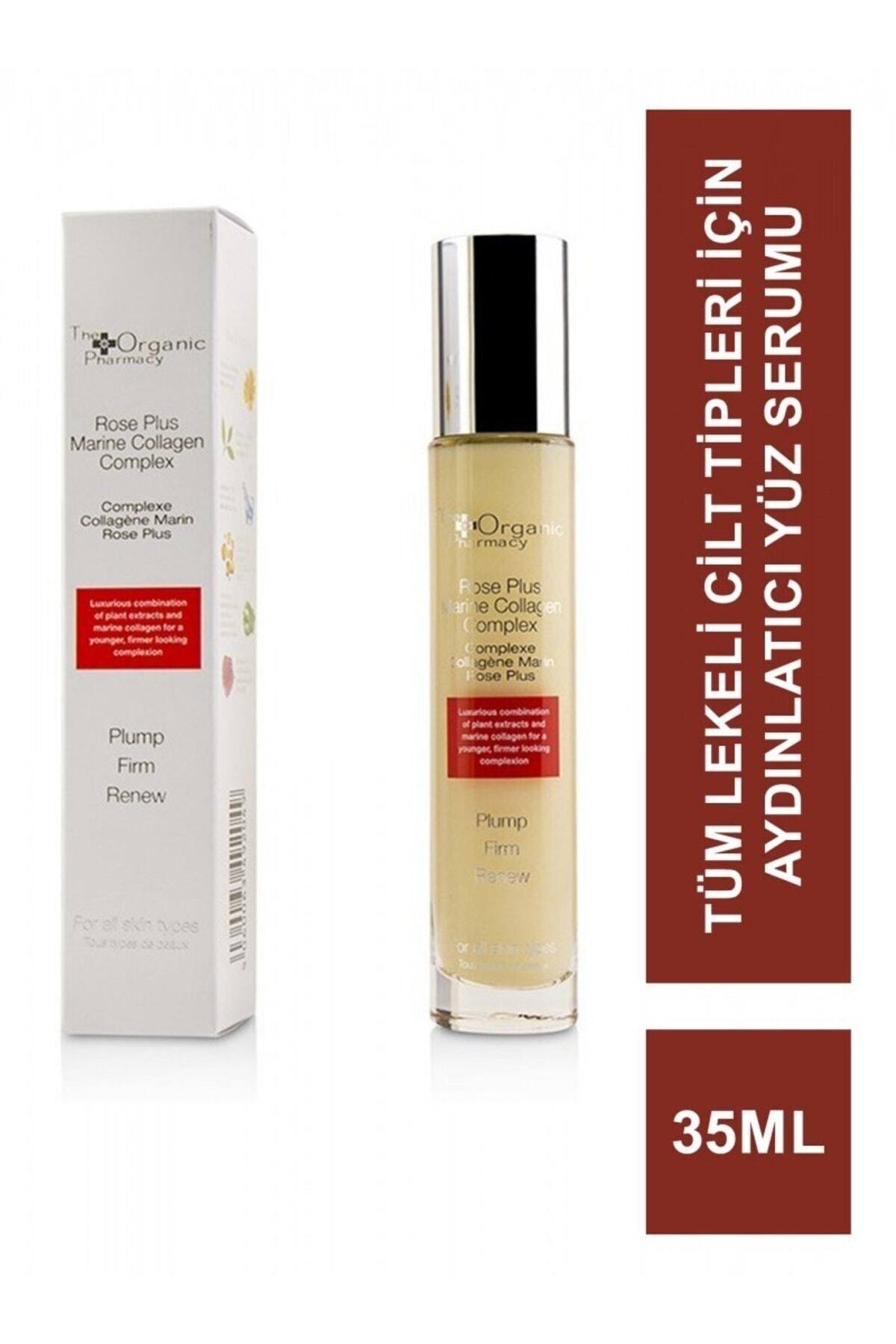 The Organic Pharmacy MARİNE COLLAGEN COMPLEX - SKIN RENEWAL SERUM CONTAİNİNG INTENSE ROSE AND SEAWEED 35 ML DKHAİR359