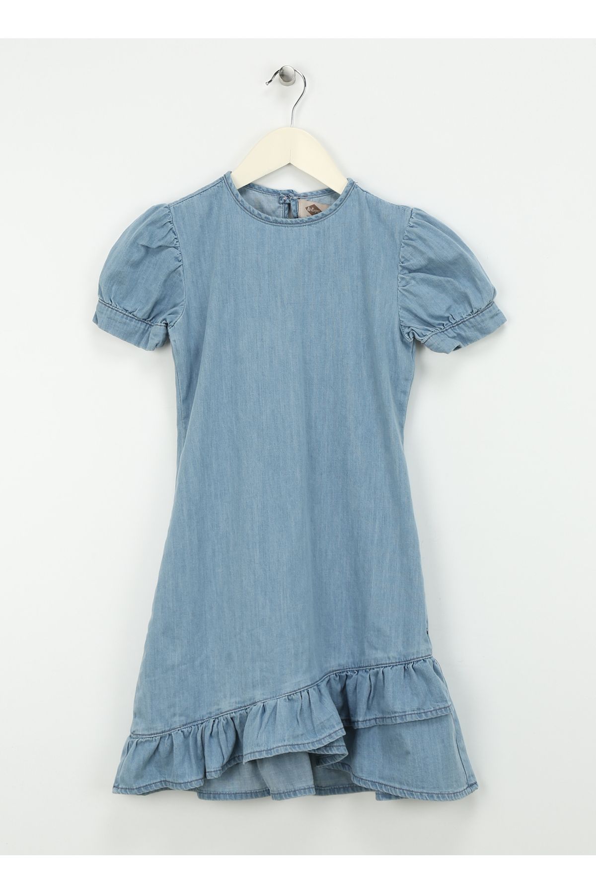 Lee Cooper Düz Açık Mavi Kadın Standart Elbise 242 LCG 144003 CORDELLA 1 LIGHT BLU