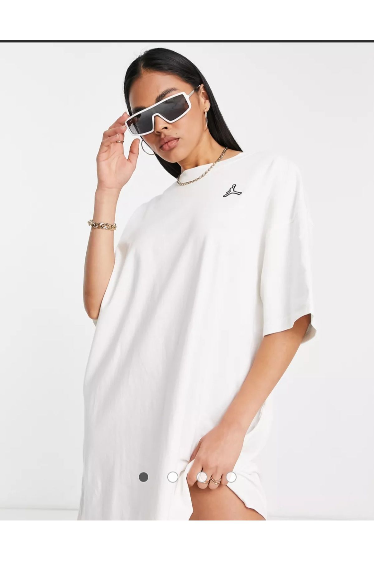 Nike Jordan Essential Oversize Beyaz Kadın Elbise DO5051-100