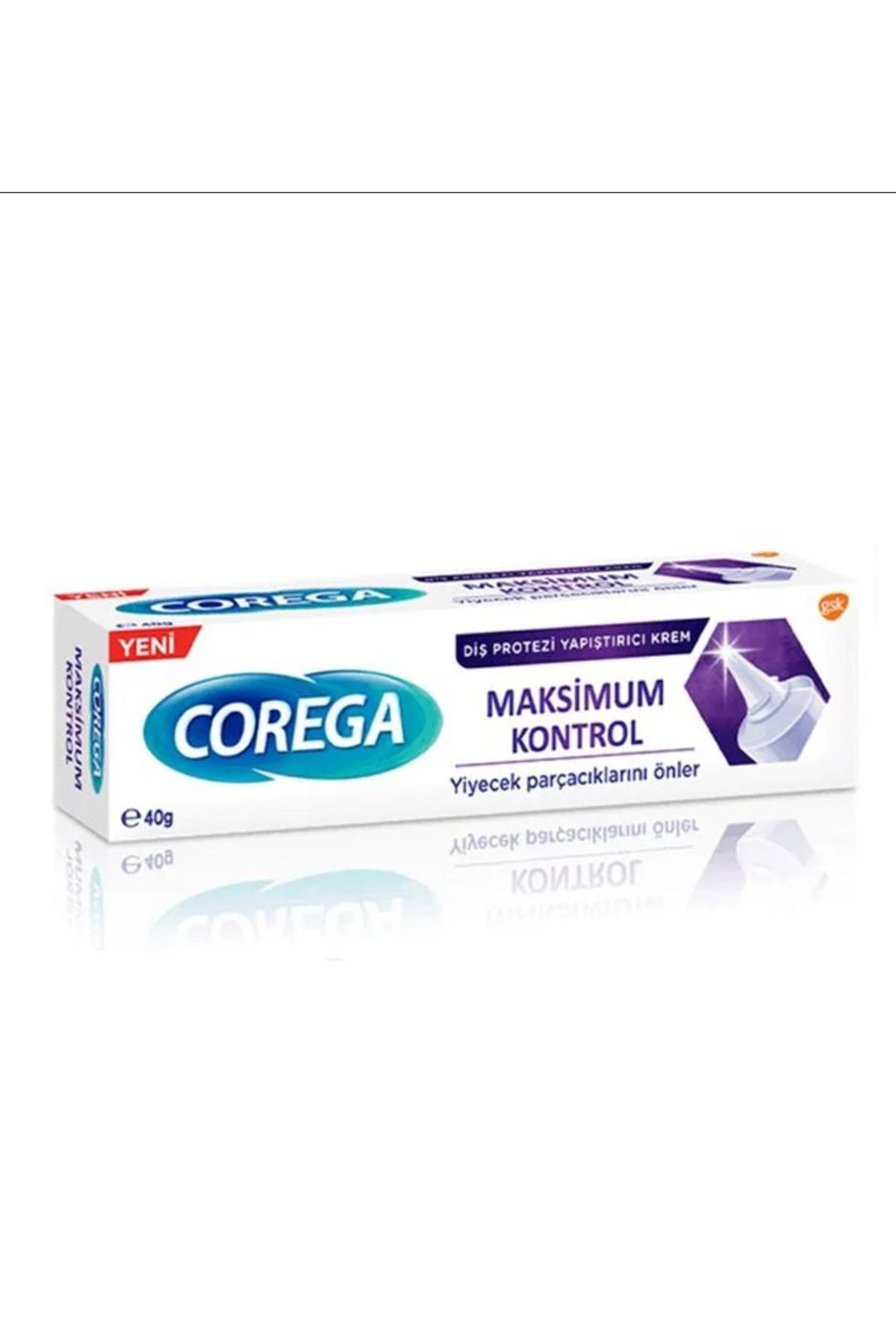 Corega Maximum Kontrol Diş Protezi Yapıştırıcı Krem 40 ml-MFREYON00417