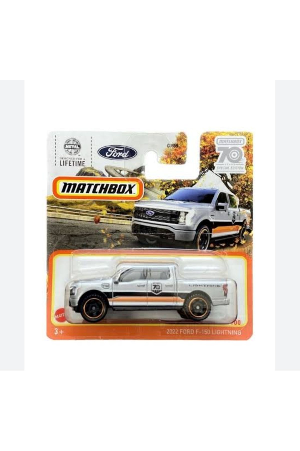 Mattel 2022 Ford F-150 Lightning Matchbox 1:64 Ölçek