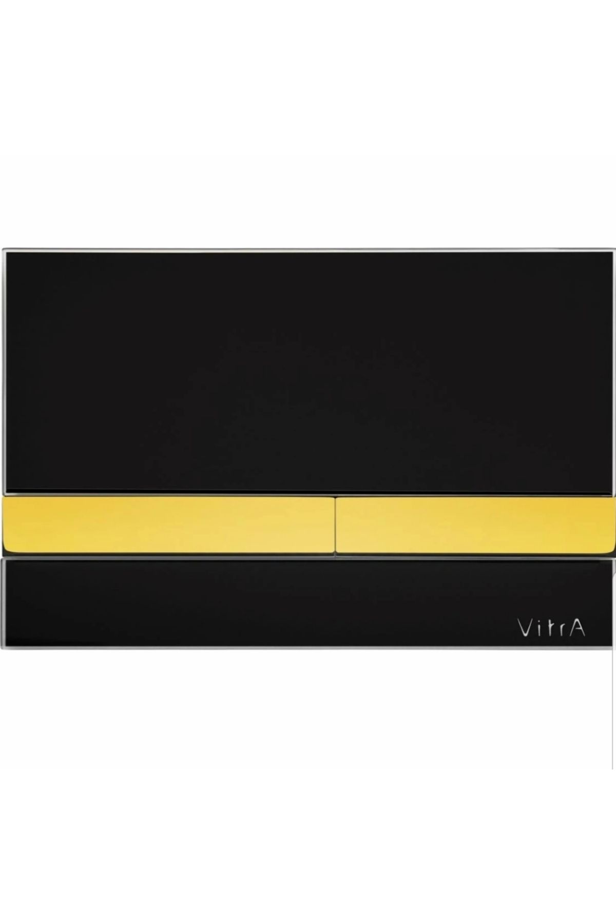 VitrA Select Kumanda Paneli Cam , Siyah - Altın Buton