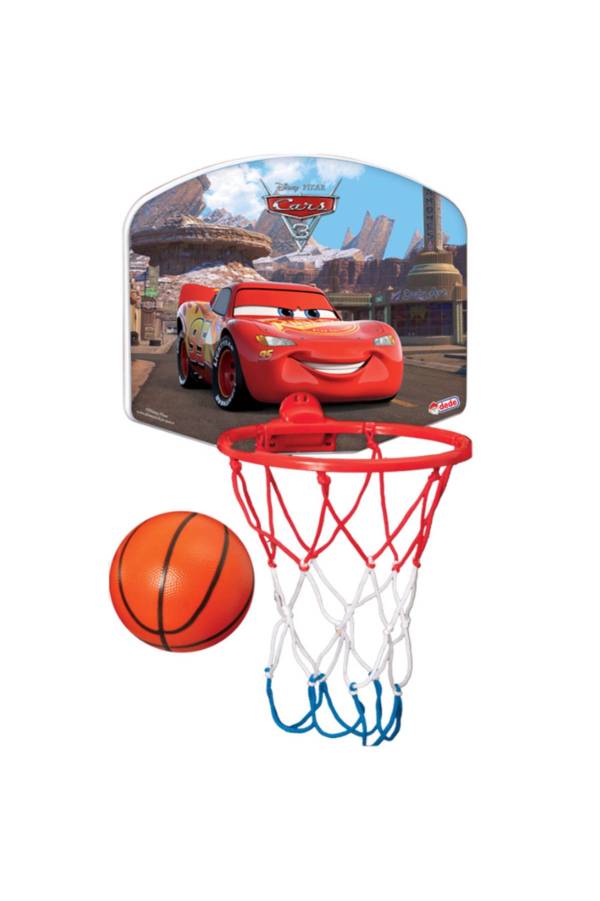 Cars Küçük Basketbol Potası 3 Yaş Kırmızı