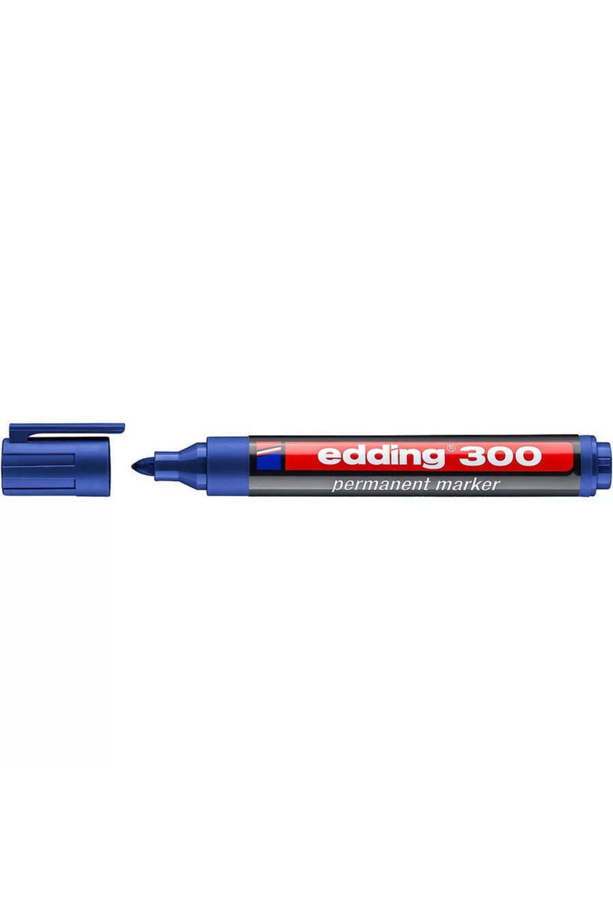 Edding E-300 Permanent Markör Yuvarlak Uçlu Mavi
