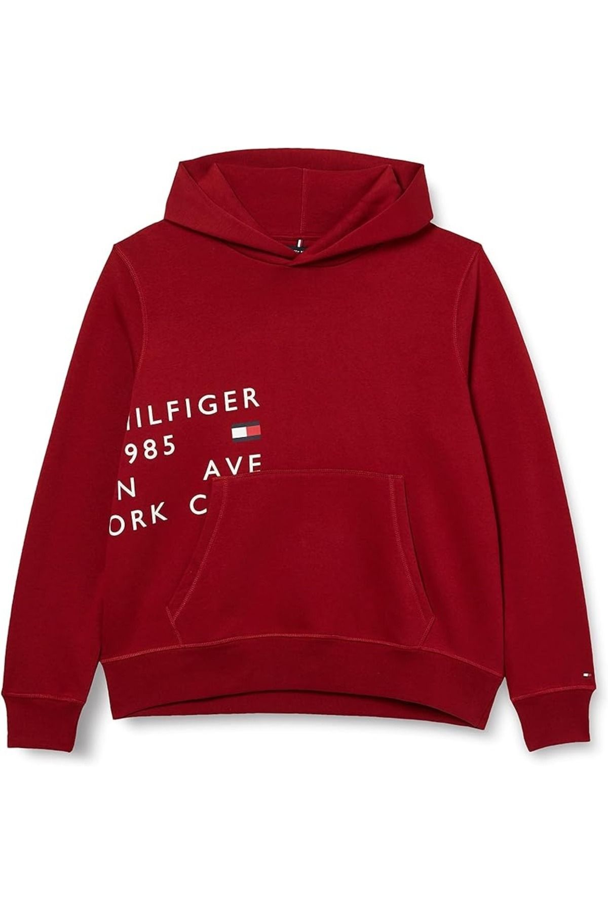Tommy Hilfiger unisex Off Placement Text Hoody Hoodie