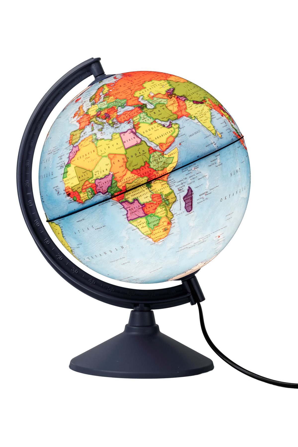 Smartfox Gürbüz Işıklı Siyasi Dünya Küresi 30cm