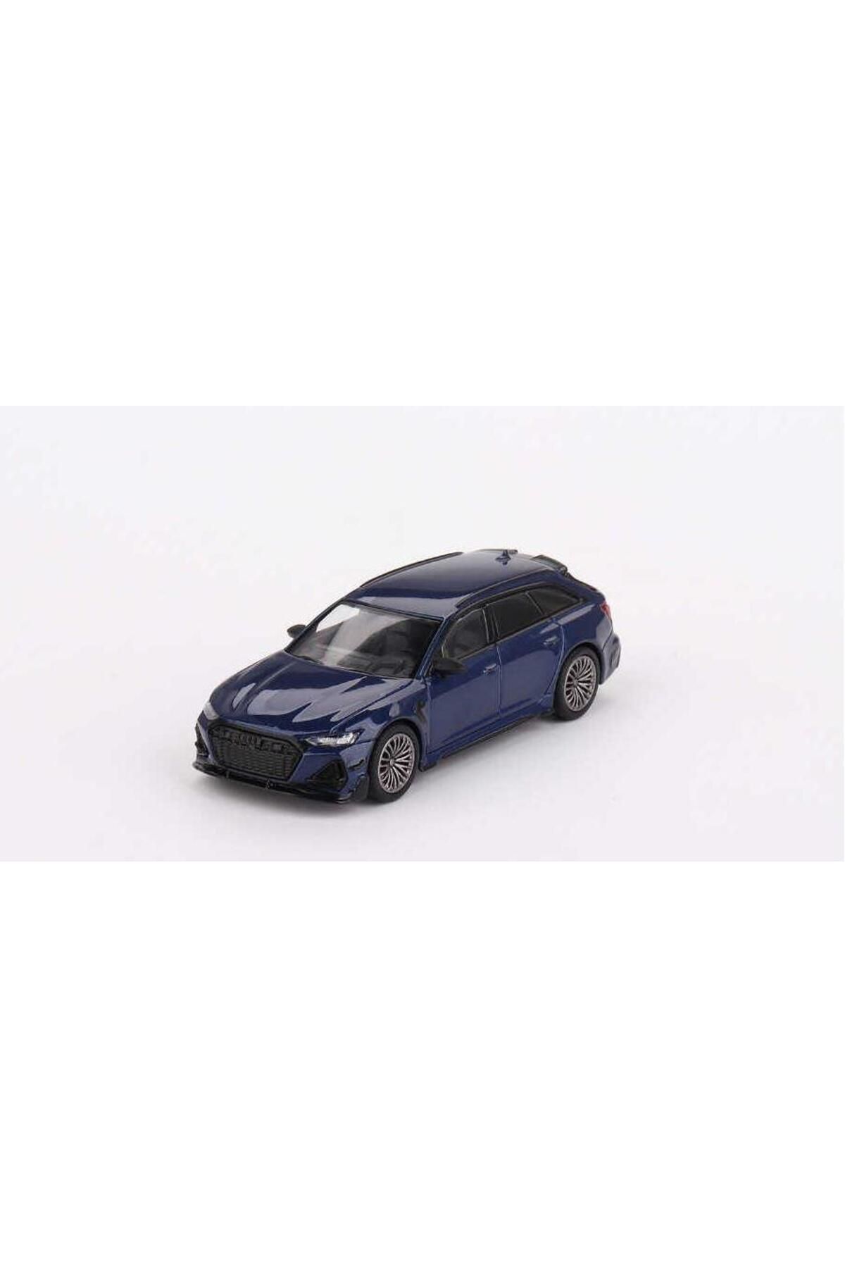 mini gt 574 Abt Audi Rs6-r Navarra Blue Metallic Model Araba