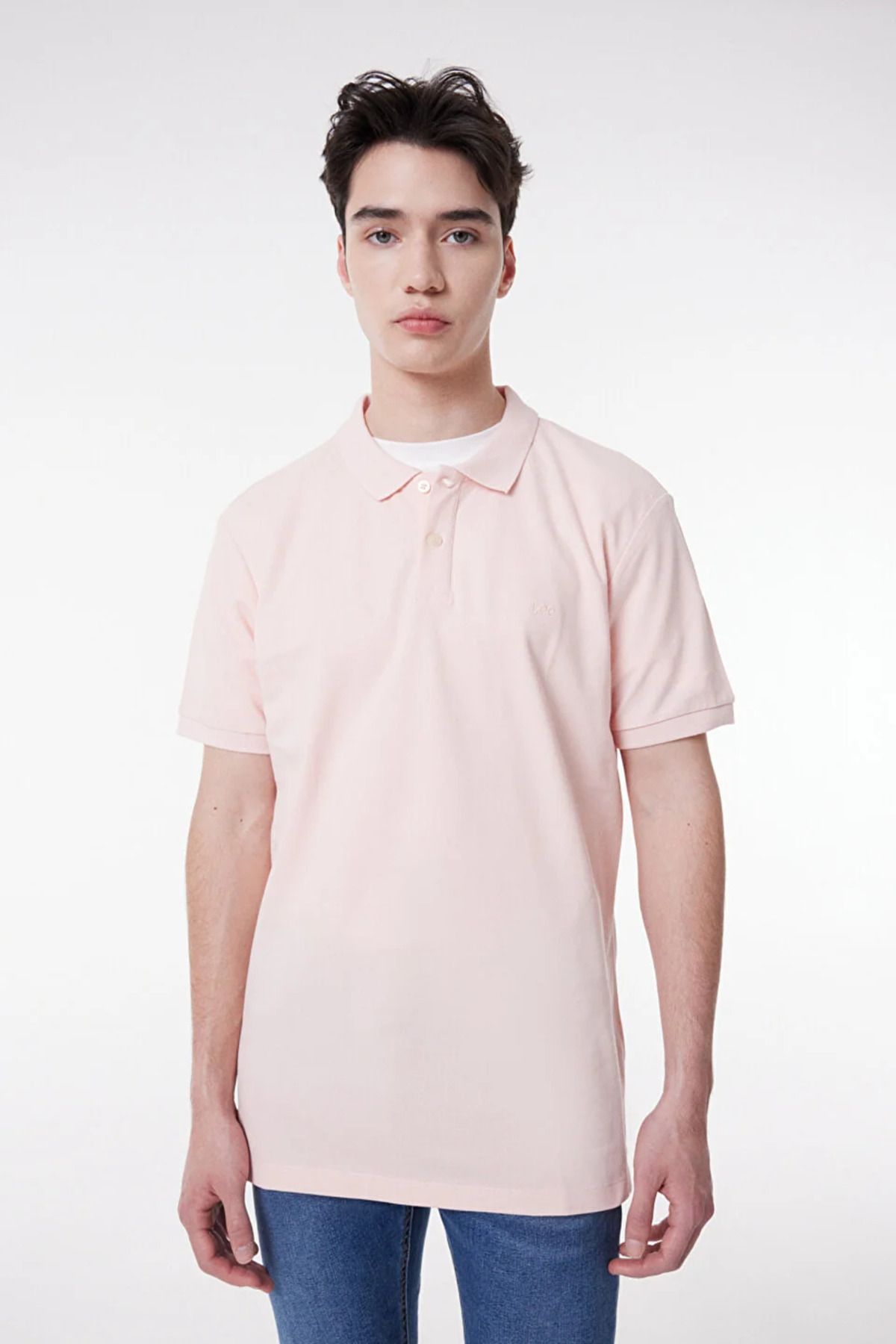 Lee Polo Erkek T-shirt L211810611 Pink