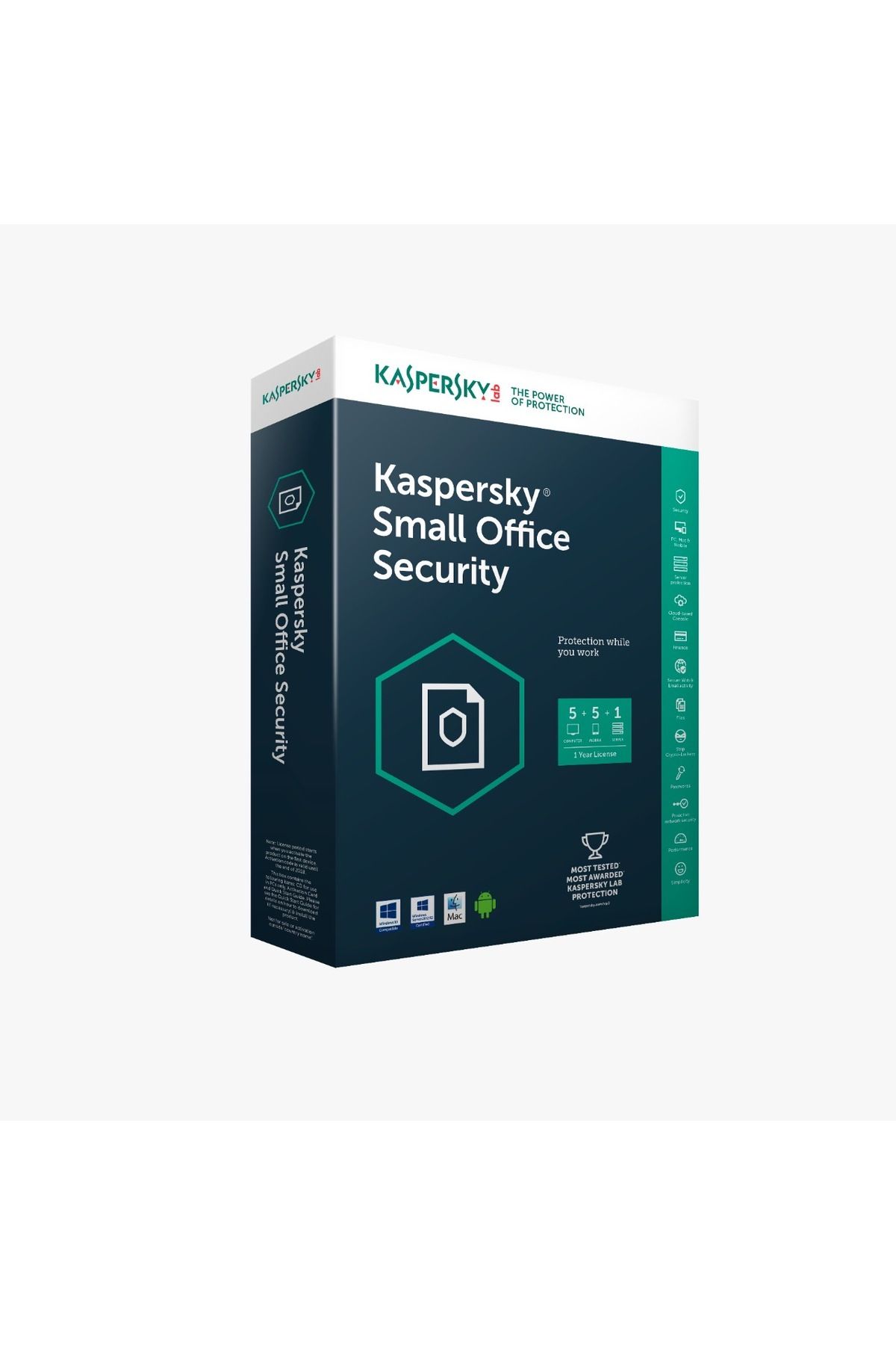 Kaspersky Small Office 49 Cihaz 49 mobil 5 Server  2 Yıl ( Dijital Gönderi )