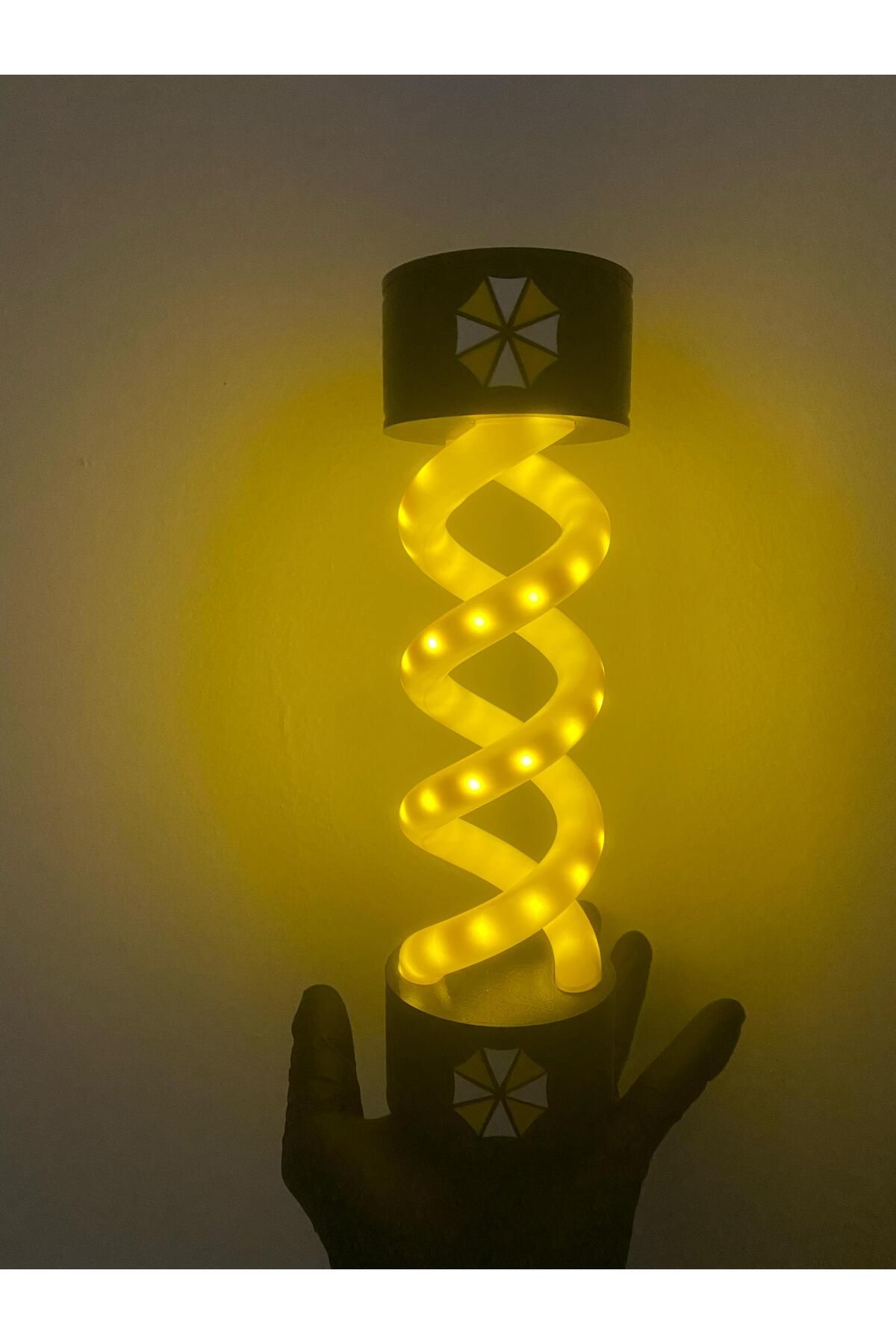Westonya Resıdent Evıl T-vırus Işıklı Dekoratif Lamba Sarı Gece Lambası