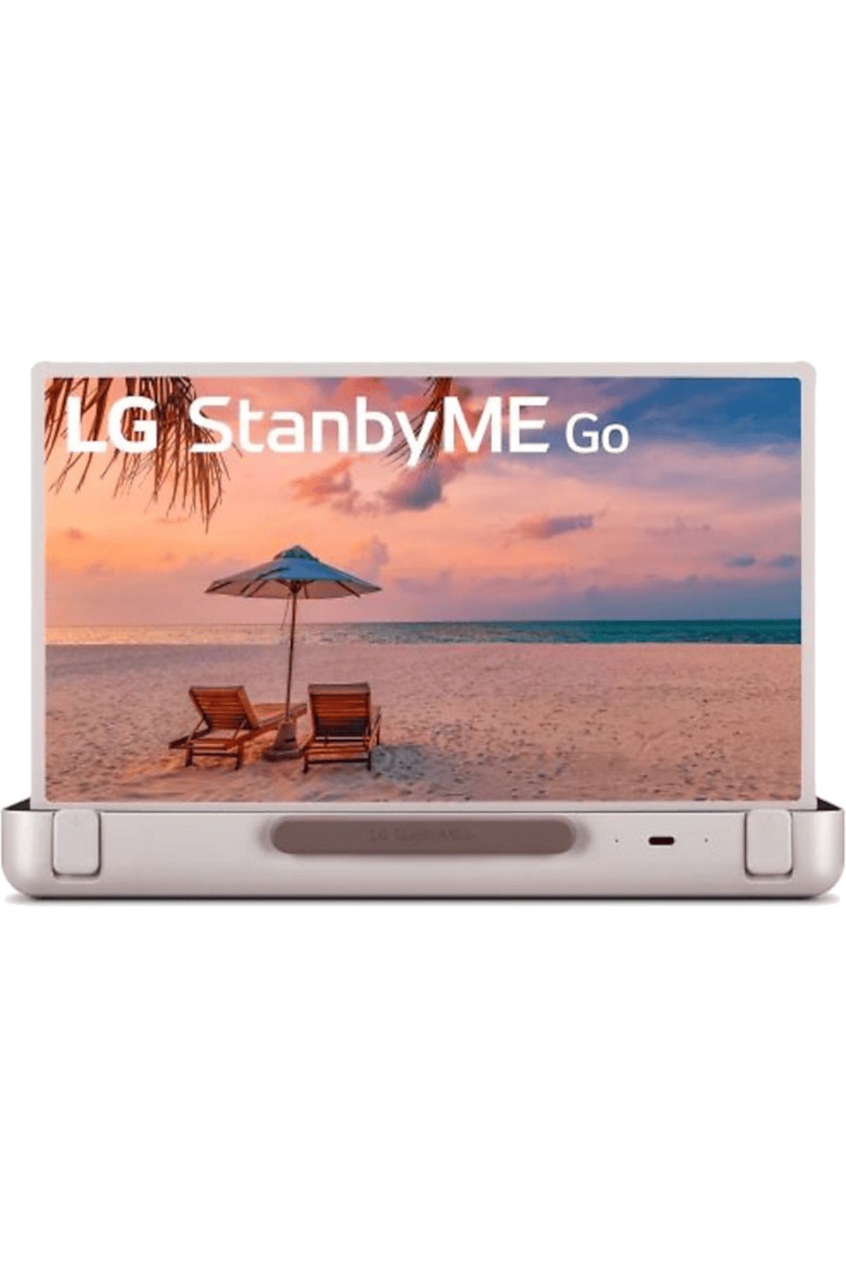 LG StanbyME Go 27 inç Çanta Tasarımlı Dokunmatik Ekranlı Smart Full HD TV Gri