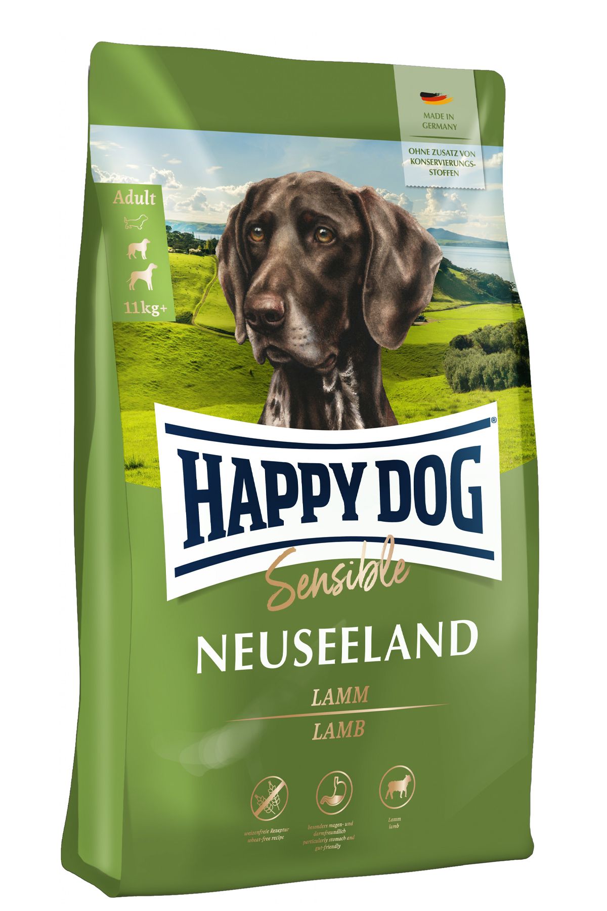 Happy Dog Neuseeland Kuzulu Hassas Köpek Maması 4 Kg