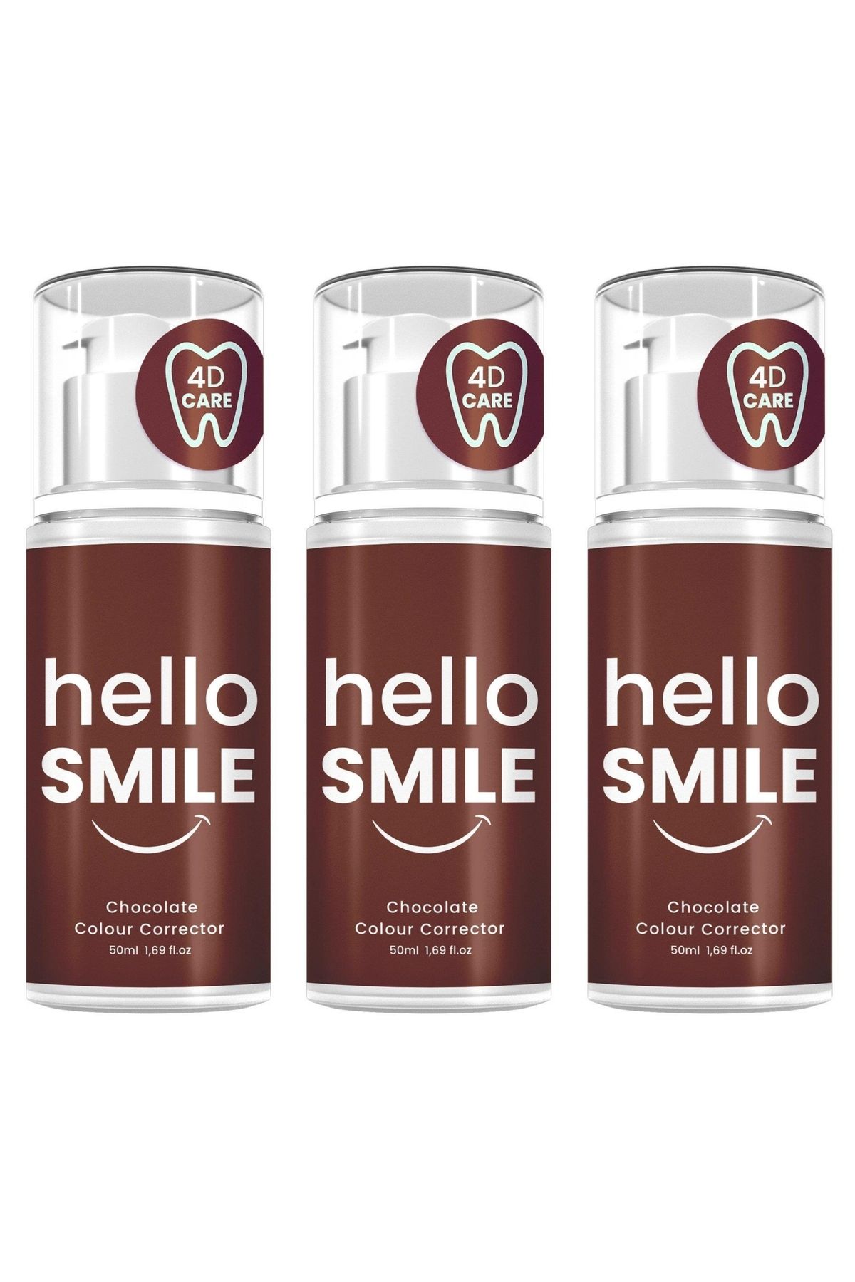 PROCSIN HELLO SMILE Çikolata Aromalı Anında Beyazlatıcı Diş Jeli 3 Adet