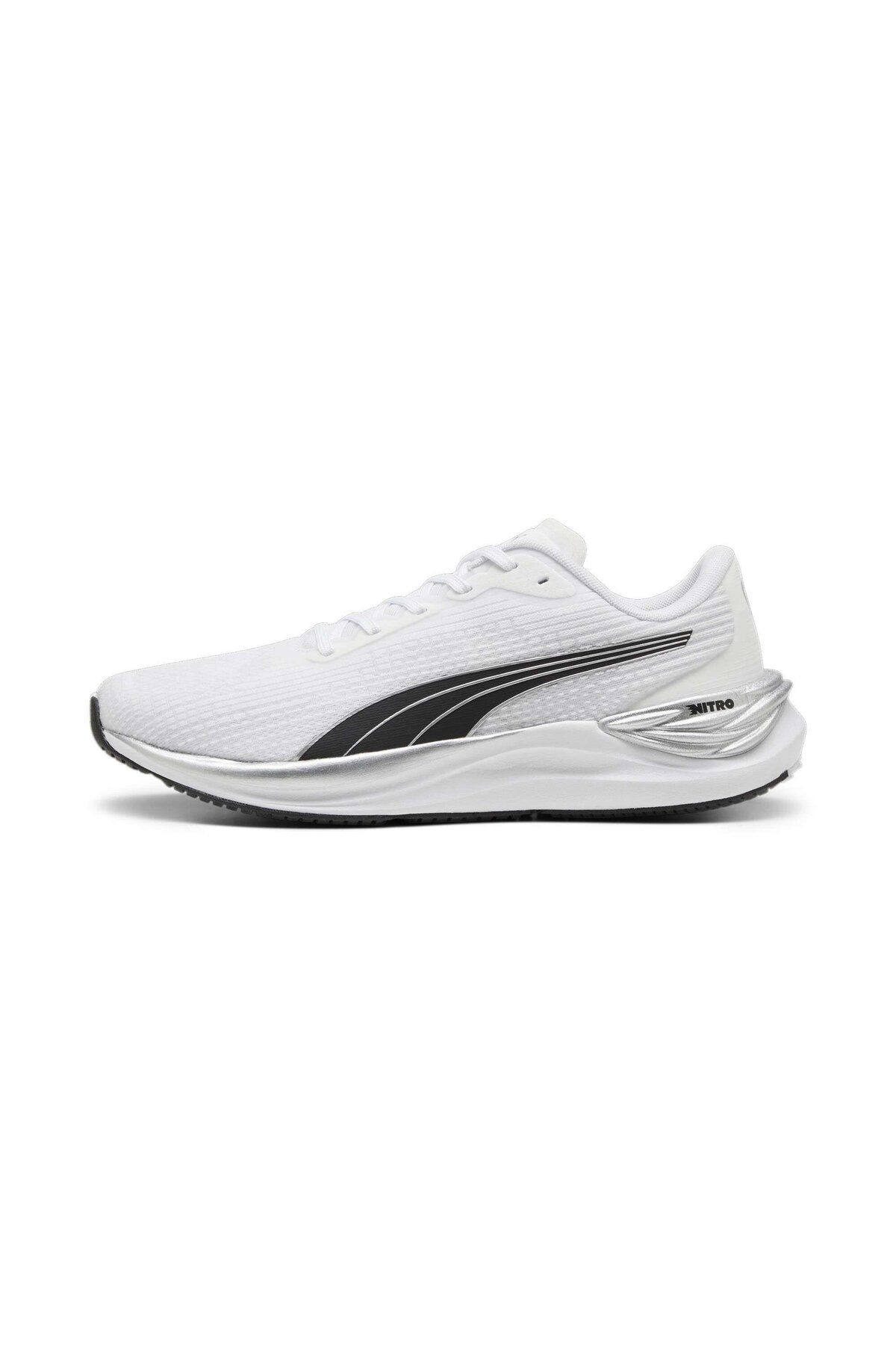 Puma Electrify NITRO  3 Beyaz Erkek Yürüyüş ve Koşu Ayakkabısı