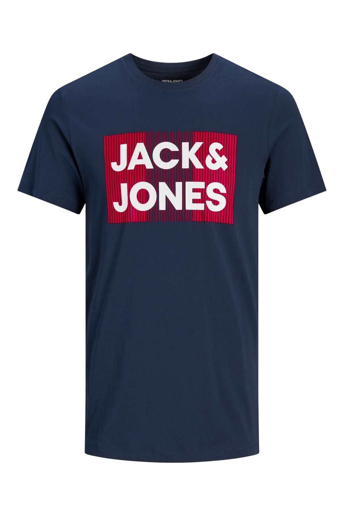 Jack & Jones Jack&jones 12151955 Kisa Kol Cizgili Jack&jones Yazili