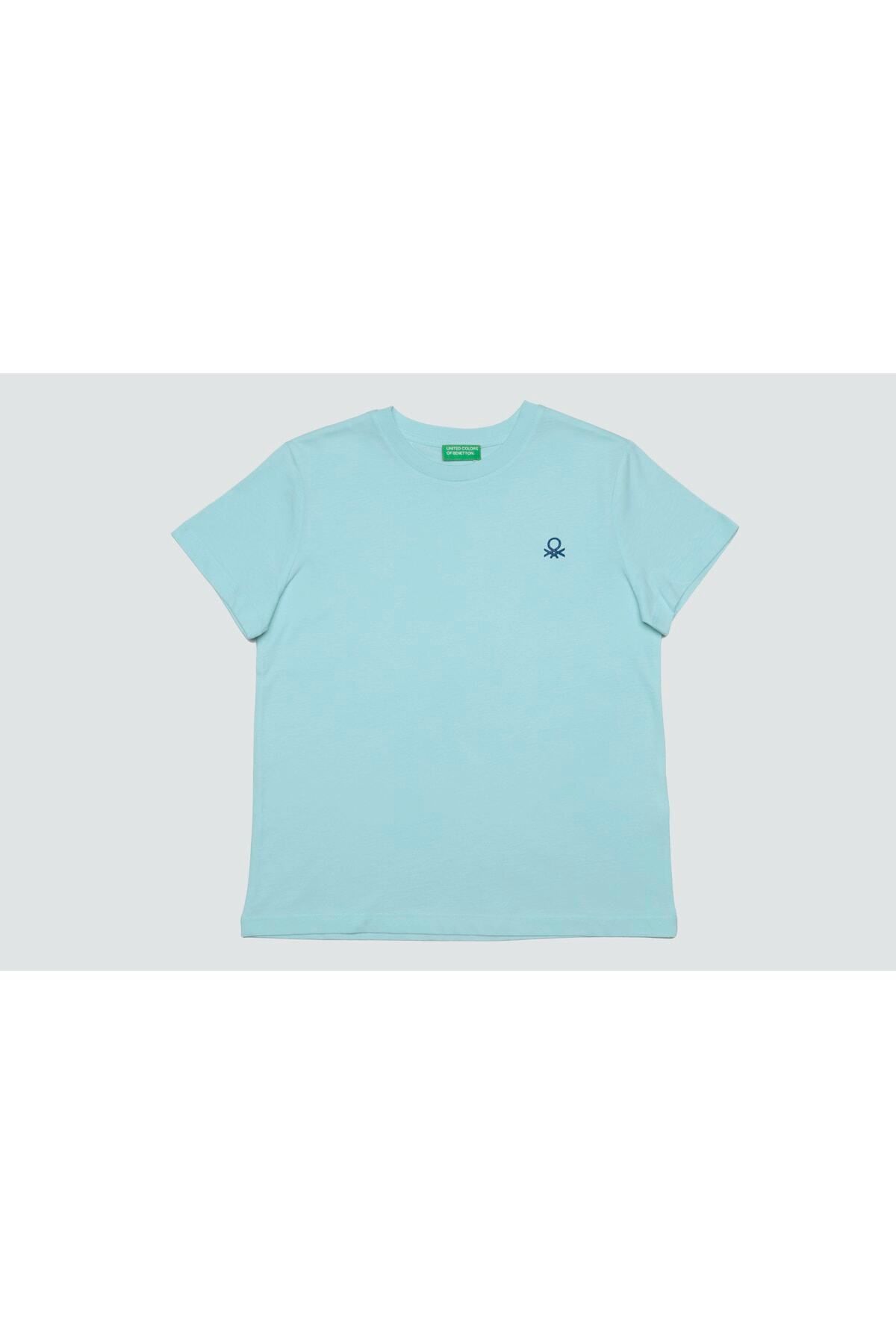 Benetton Erkek Çocuk Tshirt Bnt-b20557 Mavi