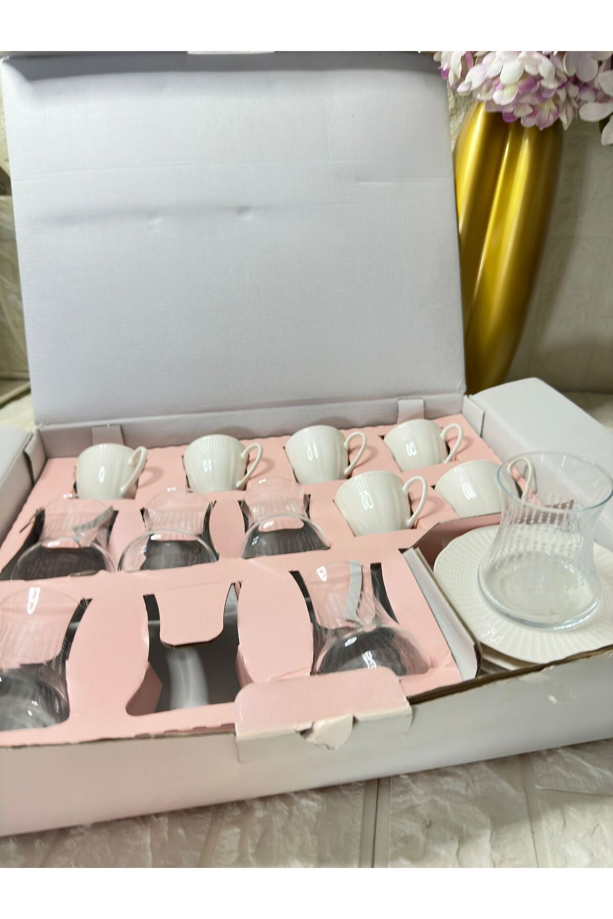 Kütahya Porselen İlay Çay & Kahve Takımı Seti