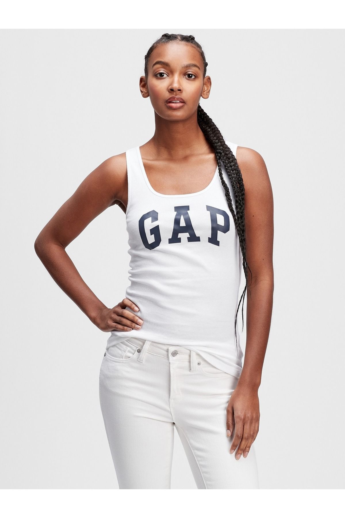 GAP Kadın Beyaz Gap Logo Atlet