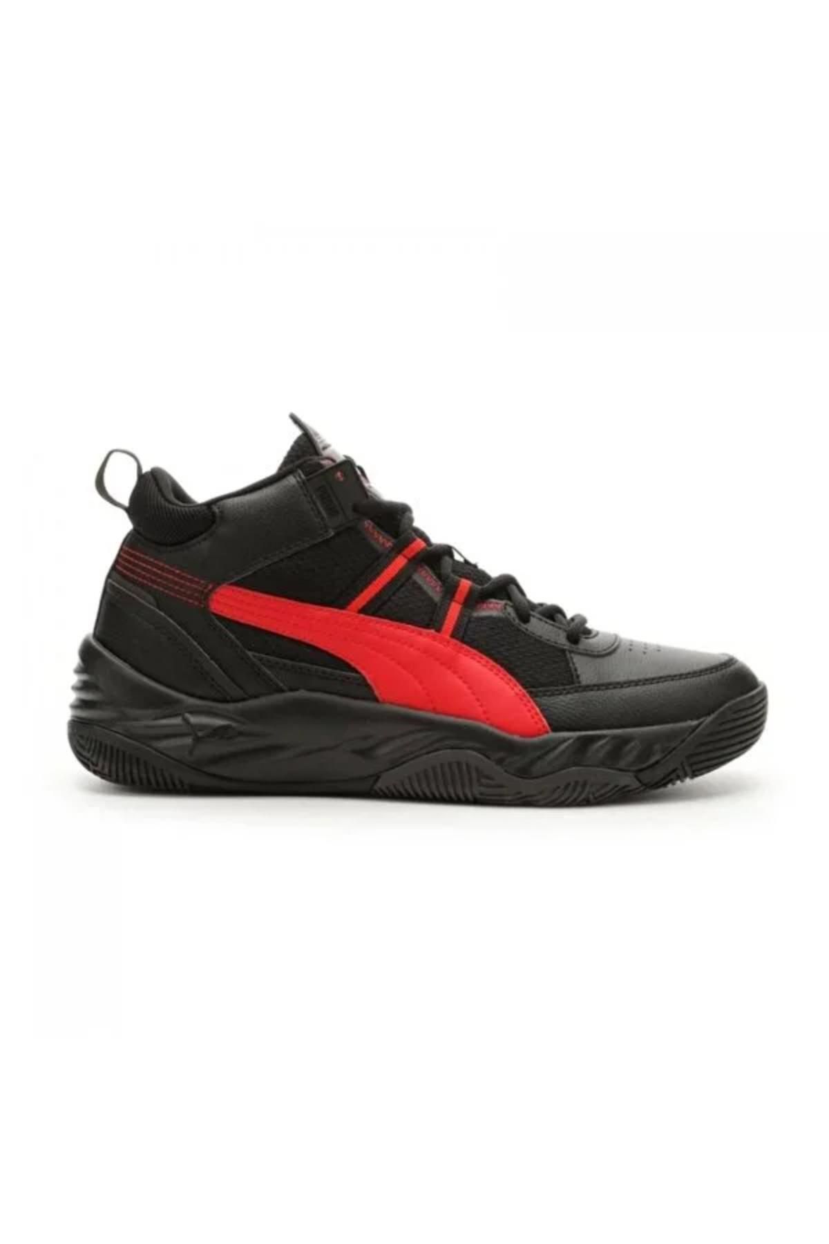Puma Siyah- Kırmızı Rebound Future Nextgen Basketbol Ayakkabı Vo39232903