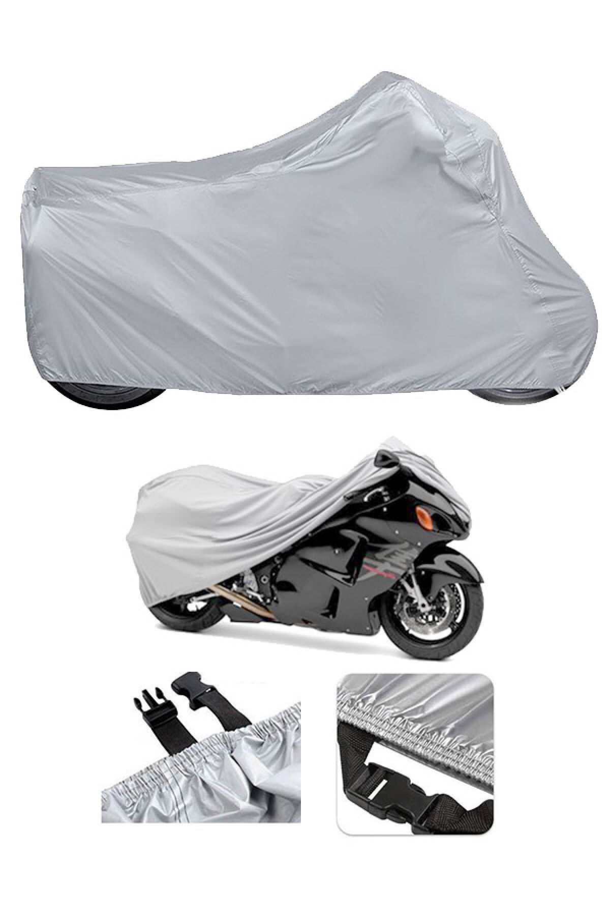 Autorez Yamaha X-Max 250 MomoDesign Motor Brandası Motosiklet Branda-GRİ