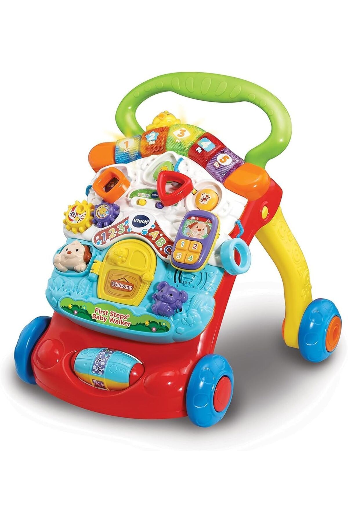 VTech Baby İlk Adımlar Bebek Yürüteci Şekiller, Sesler, Müzik ve Daha Fazlası 6 - 30 Aylık Bebekler İçin