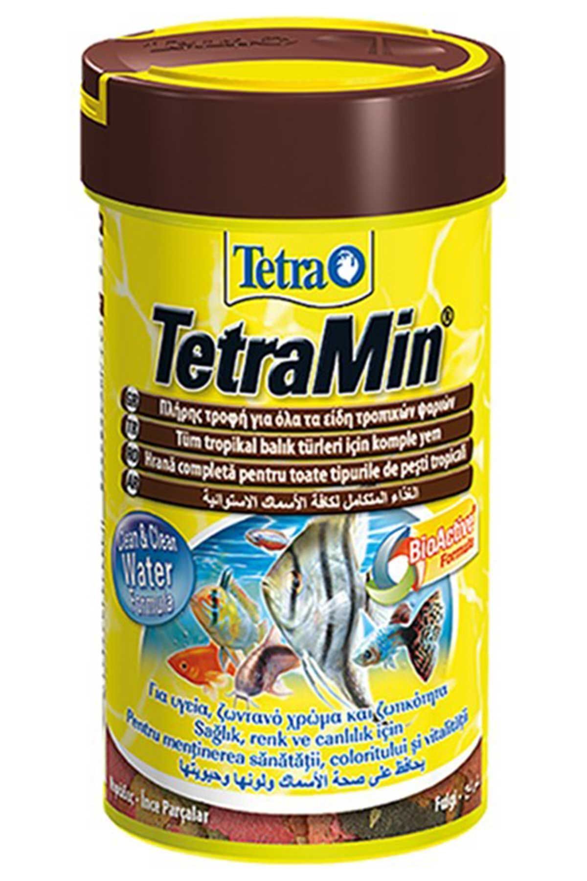 Tetra Tetramin Flakes Tropikal Balıklar İçin Yem 100 Ml