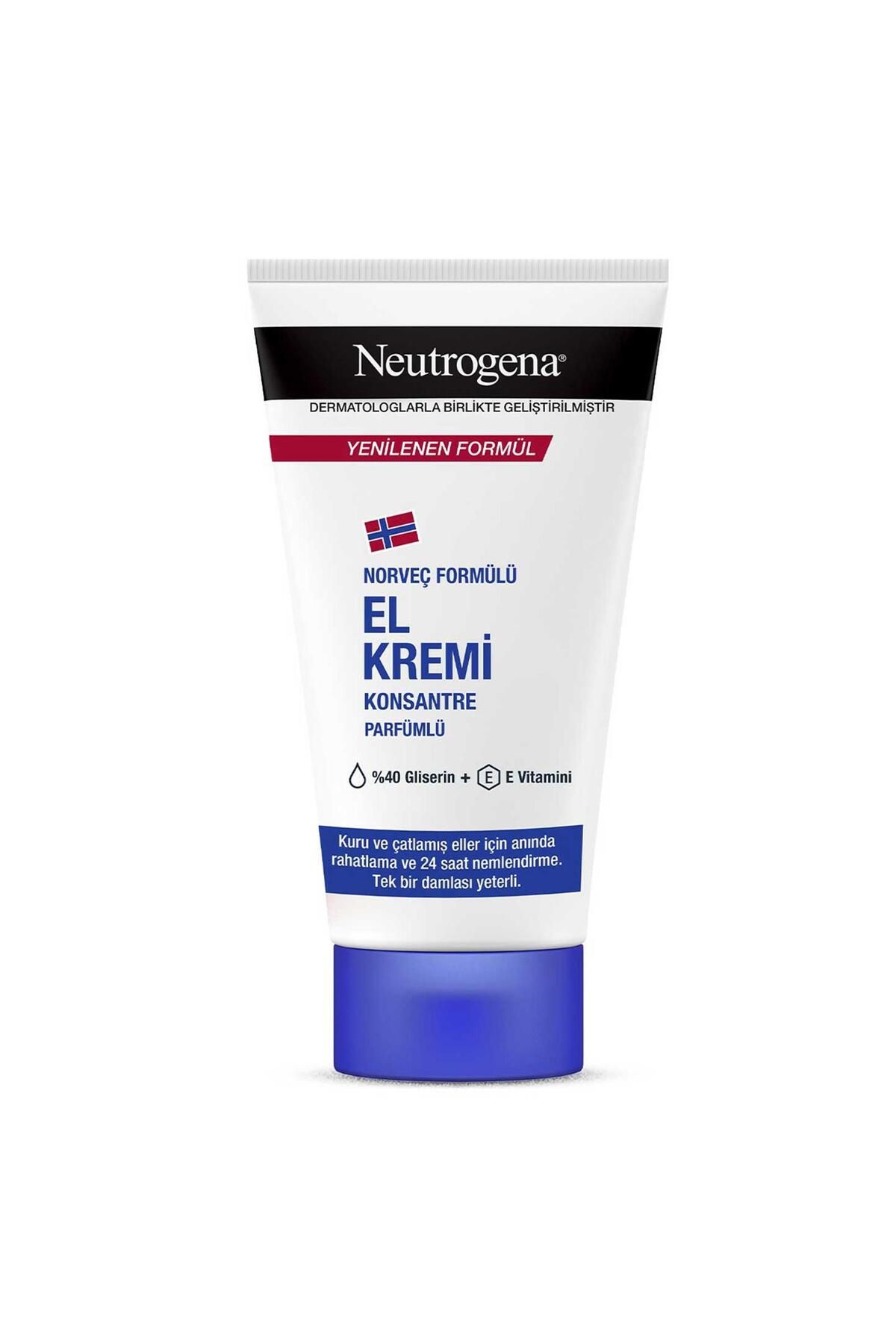 Neutrogena Konsantre Formüllü Parfümlü El Kremi 75 ml
